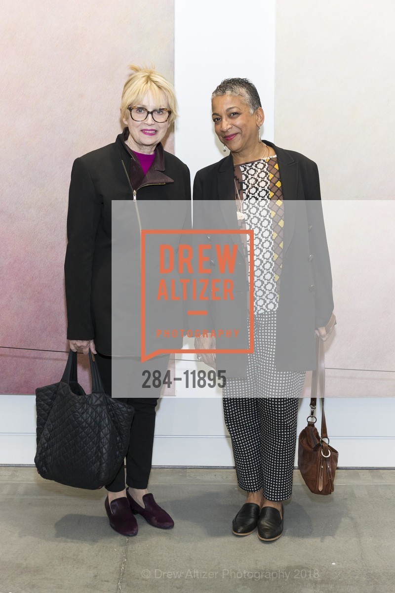 Shari Lamanet LaLonde, Yasmin Lambie-Simpson, San Francisco Art Institute Hosts Artist's Reception for Kehinde Wiley, SFAI Fort Mason Campus. Pier 2, Fort Mason, May 13th, 2018, Photo #284-11895 Shari Lamanet LaLonde, Yasmin Lambie-Simpson, Photo #284-11895