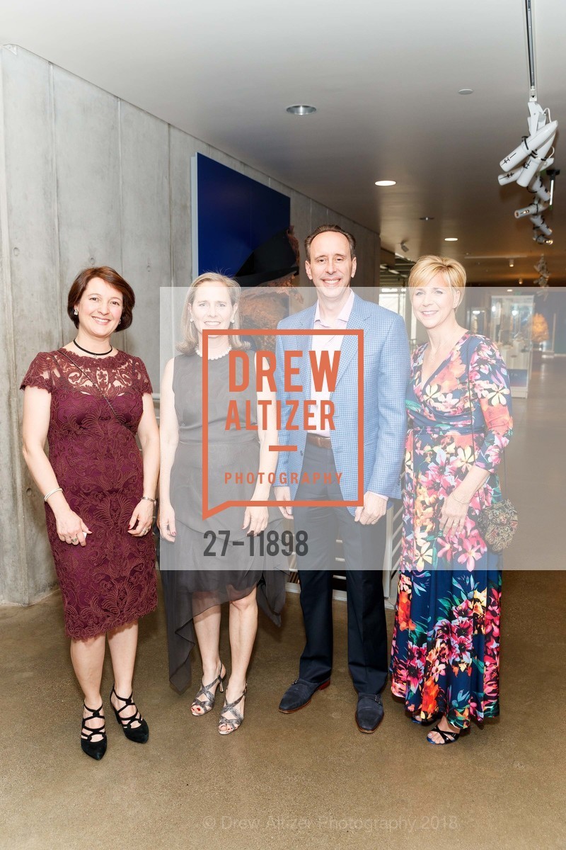 Shannon Bennett, Liebe Patterson, Mike McGee, Krista McGee, Big Bang Gala 2018 benefiting the California Acedemy of Sciences, California Academy of Sciences, May 10th, 2018, Photo #27-11898 Shannon Bennett, Liebe Patterson, Mike McGee, Krista McGee, Photo #27-11898