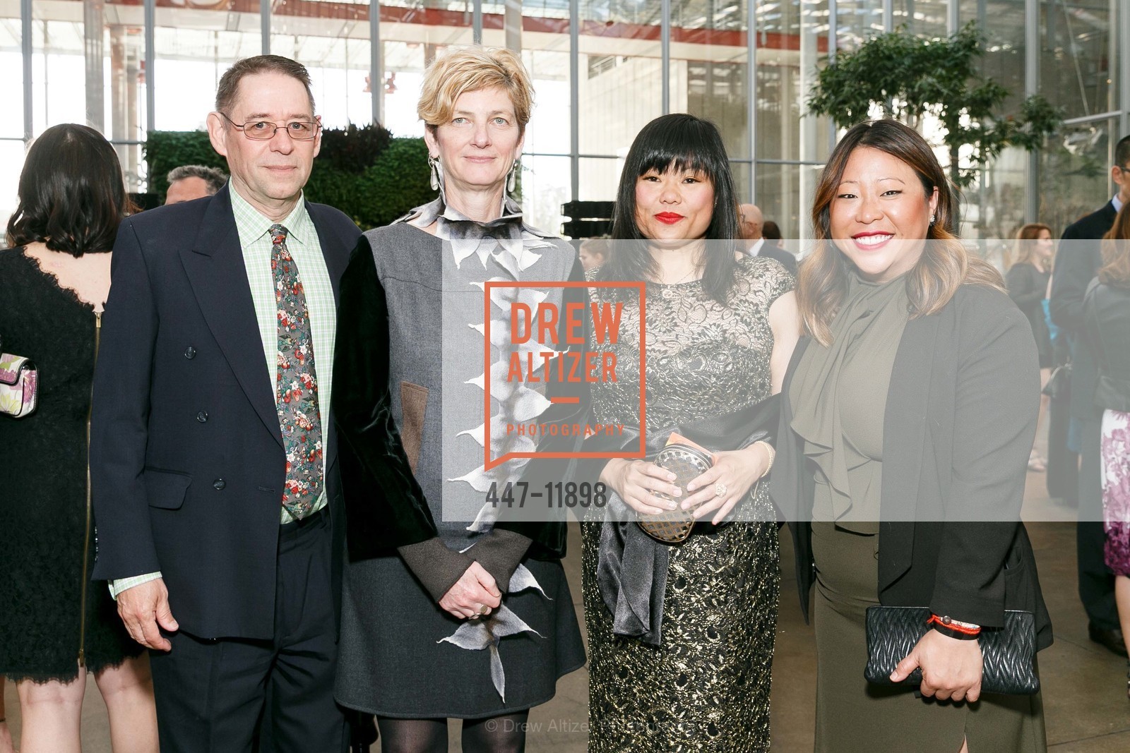 David Peters, Rhonda Rubinstein, Genie Kim, Cecilia Seto, Big Bang Gala 2018 benefiting the California Acedemy of Sciences, California Academy of Sciences, Photo #447-11898 David Peters, Rhonda Rubinstein, Genie Kim, Cecilia Seto, Photo #447-11898