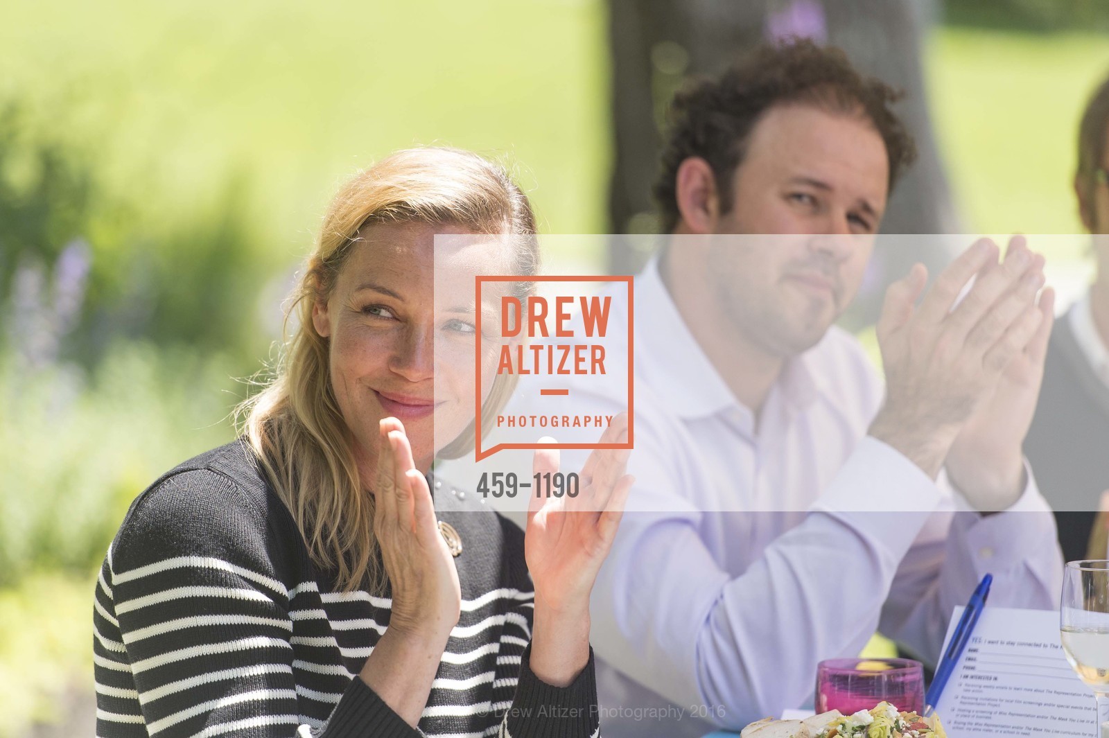 Connie Nielsen, Greg Manuel, The Representation Project's Mother's Day Luncheon, Marin Art & Garden Center. 30 Sir Francis Drake Ross, May 11th, 2016, Photo #459-1190 Connie Nielsen, Greg Manuel, Photo #459-1190