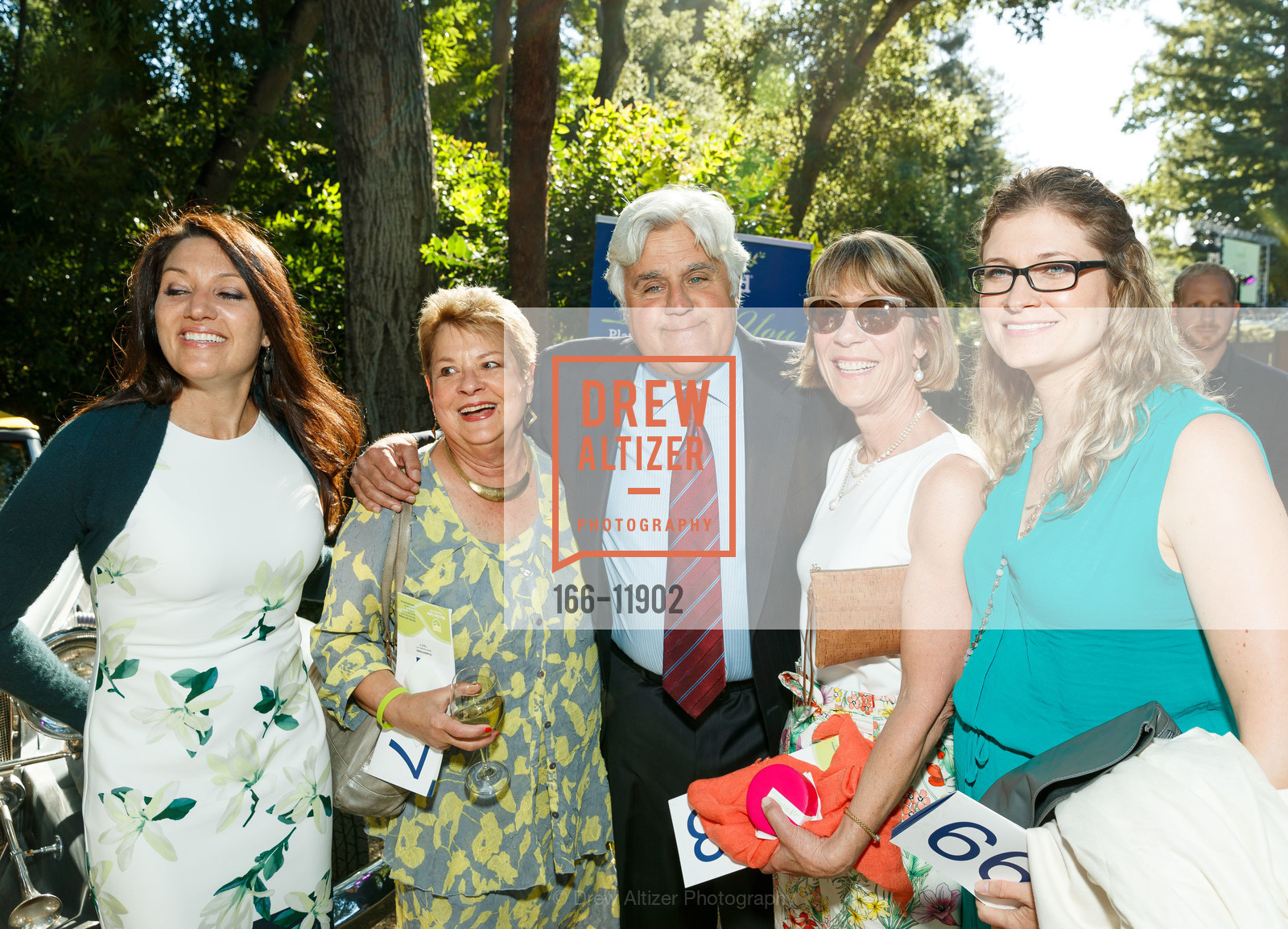 Kristen Honey, Liz Rieke, Jay Leno, Megan Holm, Photo #166-11902