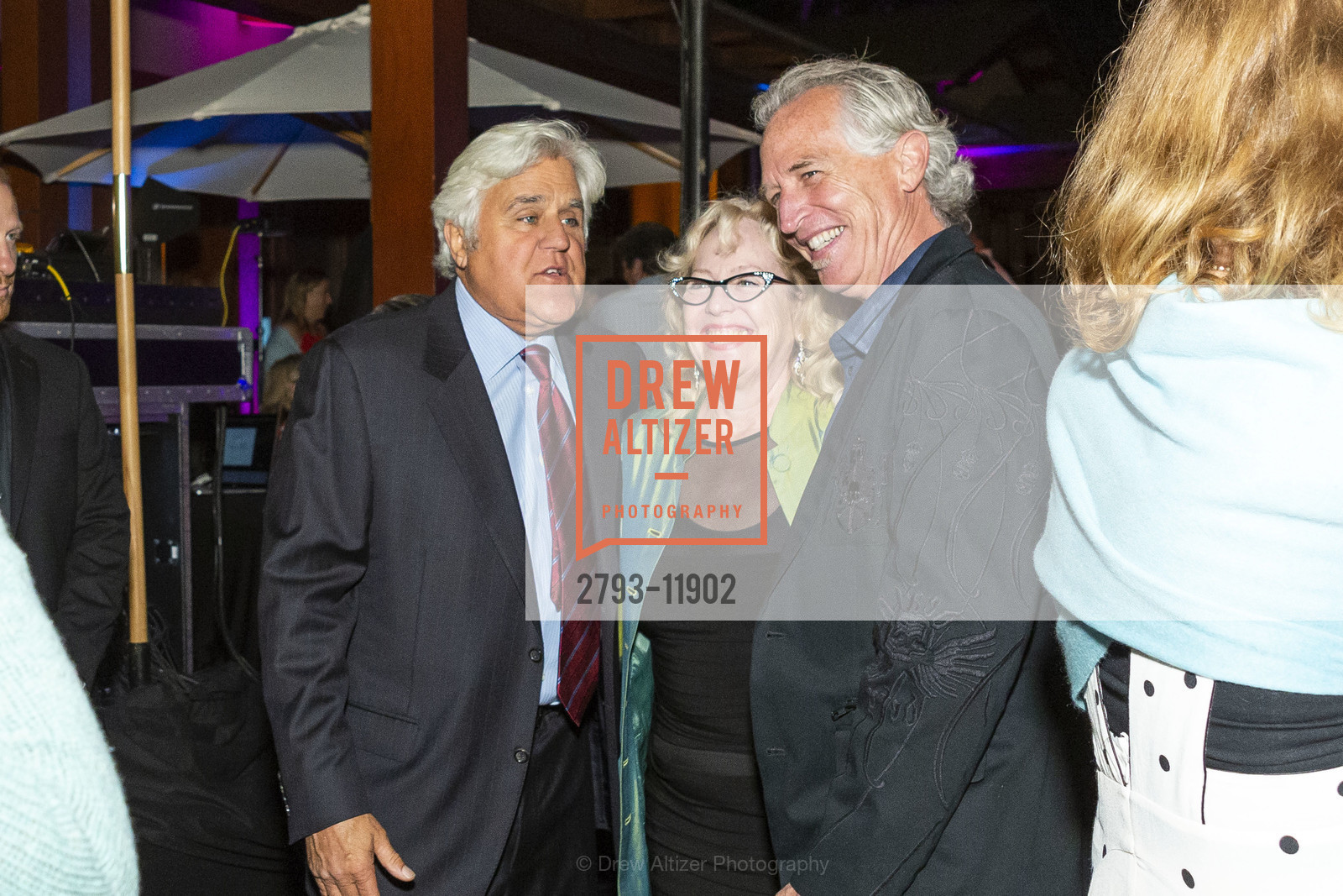 Jay Leno, Erin Mac, Pat Tinney, LymeAid 2018 Benefitting Bay Area Lyme Foundation, Private Residence, Photo #2793-11902 Jay Leno, Erin Mac, Pat Tinney, Photo #2793-11902