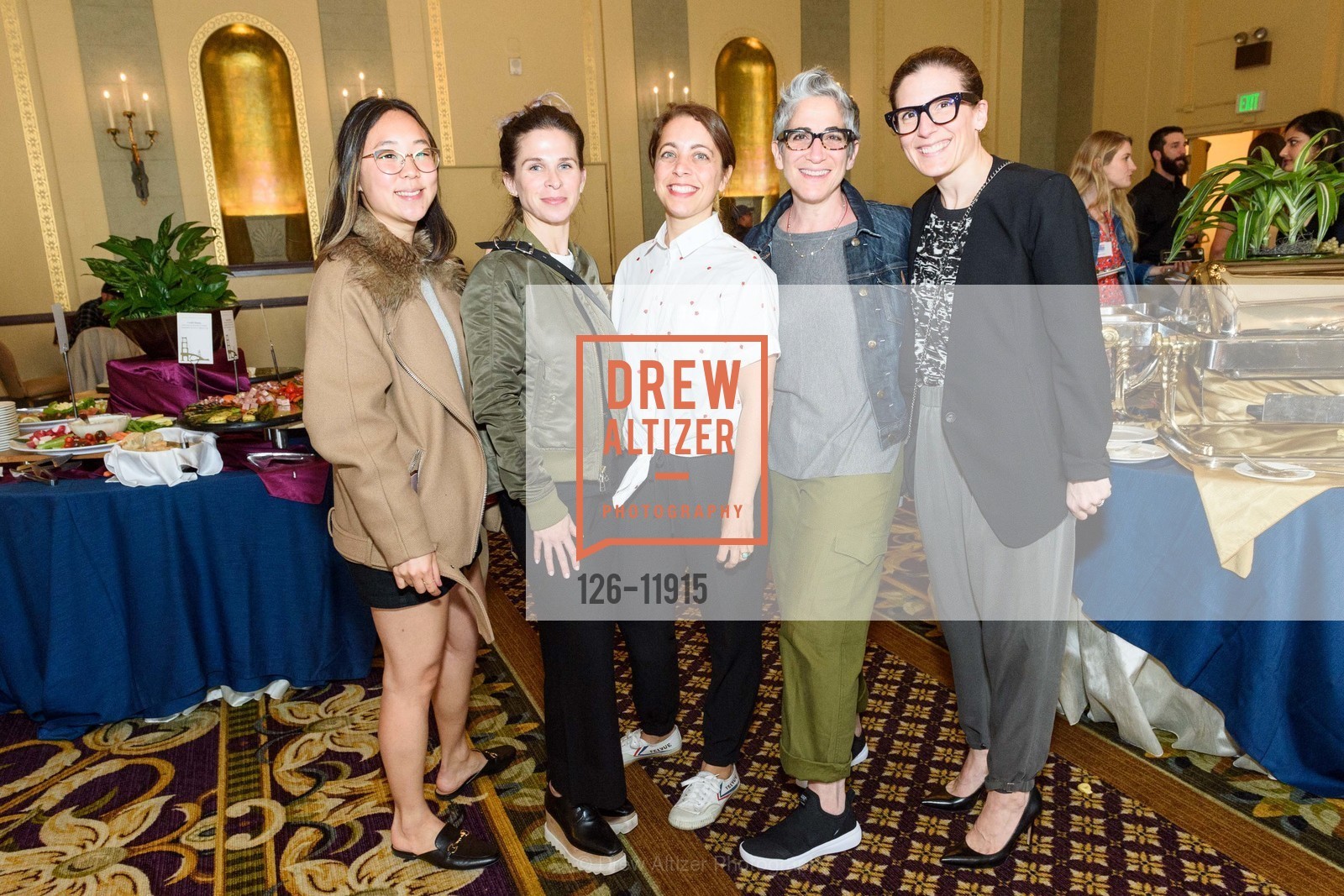 Jen Han, Layne Lefkowitz, Liane Moccia, Michelle Stern, Tina Shapiro, Stand Up for Heroes, Bay Area 2018 Welcome Reception, Marines' Memorial Club. 609 Sutter Street, Photo #126-11915 Jen Han, Layne Lefkowitz, Liane Moccia, Michelle Stern, Tina Shapiro, Photo #126-11915