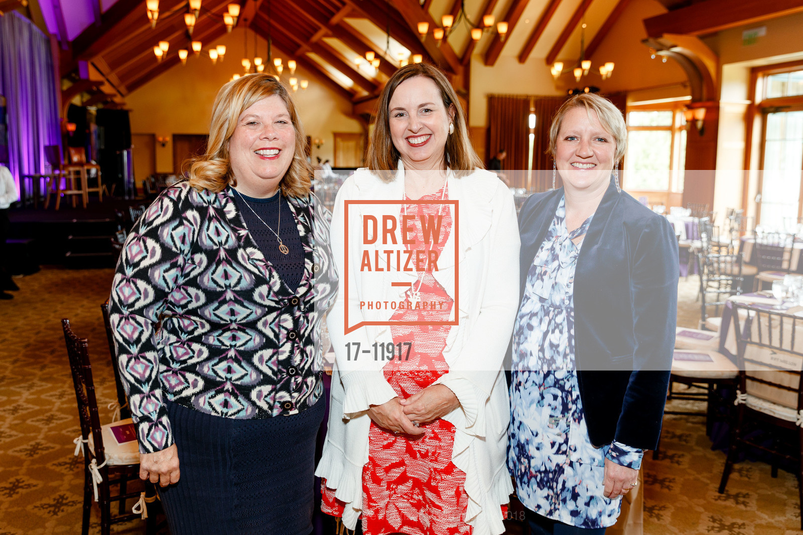 Meaux Costello, Joy Peacock, Erica Lunceford, The Tech Museum of Innovation's Girl @ the Tech Luncheon, Sharon Heights Country Club. 2900 Sand Hill Road, May 16th, 2018, Photo #17-11917 Meaux Costello, Joy Peacock, Erica Lunceford, Photo #17-11917