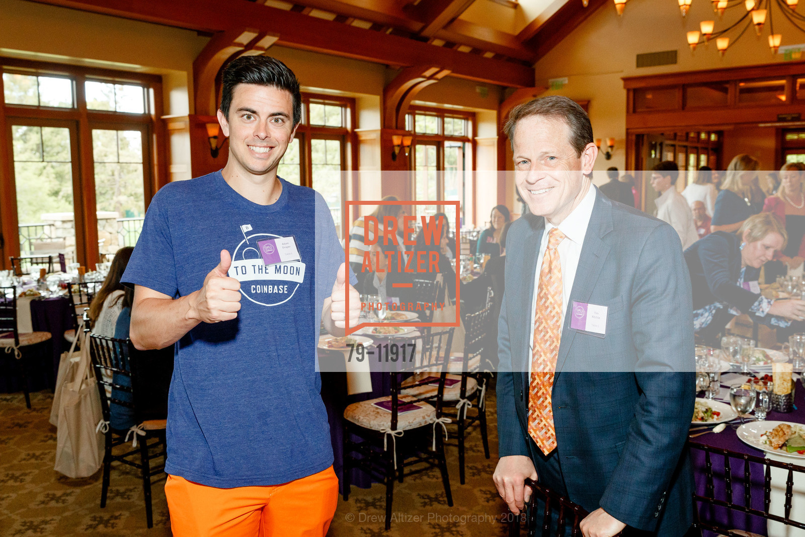 Adam Draper, Tim Ritchie, The Tech Museum of Innovation's Girl @ the Tech Luncheon, Sharon Heights Country Club. 2900 Sand Hill Road, May 16th, 2018, Photo #79-11917 Adam Draper, Tim Ritchie, Photo #79-11917