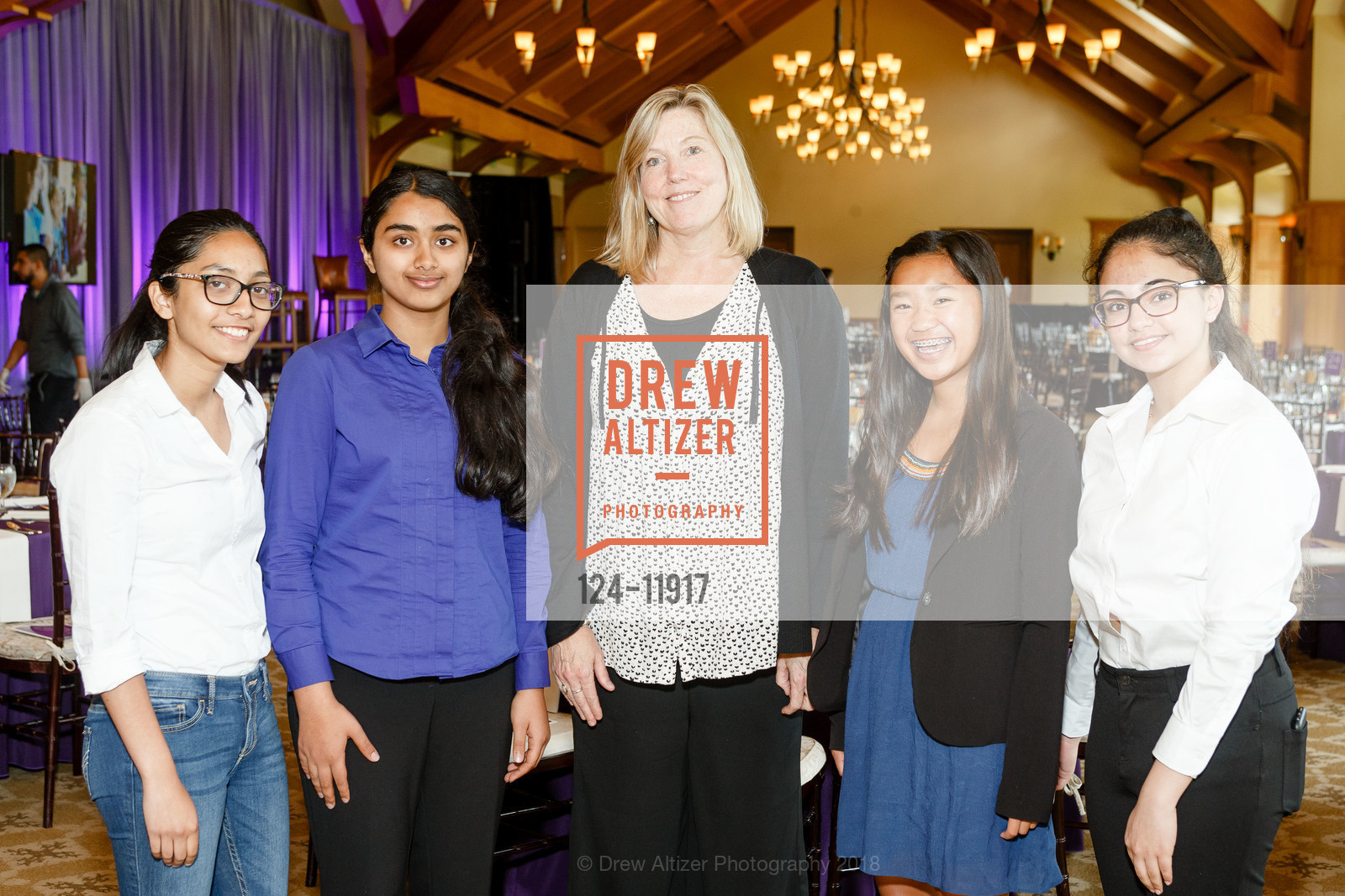 Zara Shariff, Rithu Paramesh, Jadelynn Dao, Gurmehr Klair, The Tech Museum of Innovation's Girl @ the Tech Luncheon, Sharon Heights Country Club. 2900 Sand Hill Road, May 16th, 2018, Photo #124-11917 Zara Shariff, Rithu Paramesh, Jadelynn Dao, Gurmehr Klair, Photo #124-11917