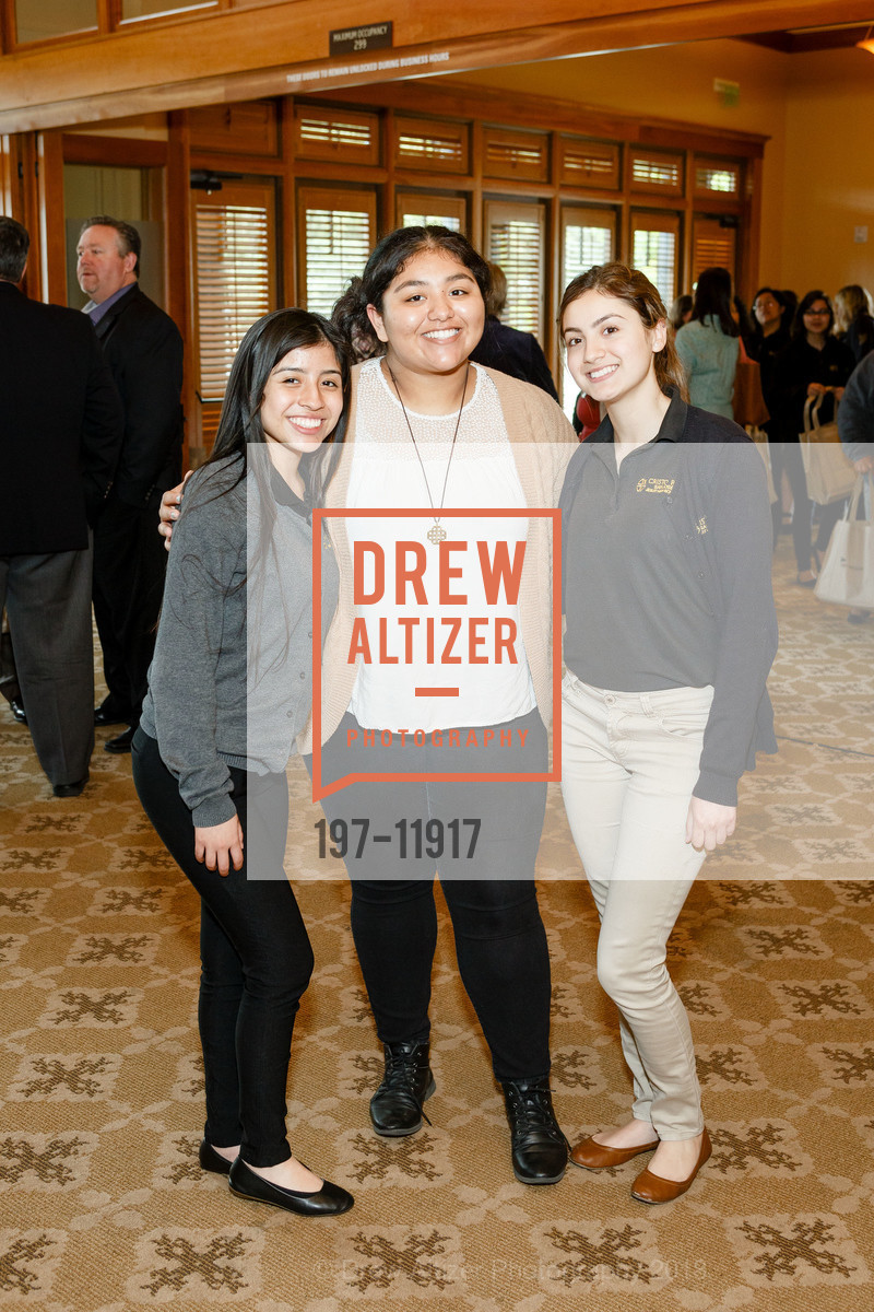 Aylin Ortega, Jennifer Delgado, Gloria Sandoval, The Tech Museum of Innovation's Girl @ the Tech Luncheon, Sharon Heights Country Club. 2900 Sand Hill Road, May 16th, 2018, Photo #197-11917 Aylin Ortega, Jennifer Delgado, Gloria Sandoval, Photo #197-11917