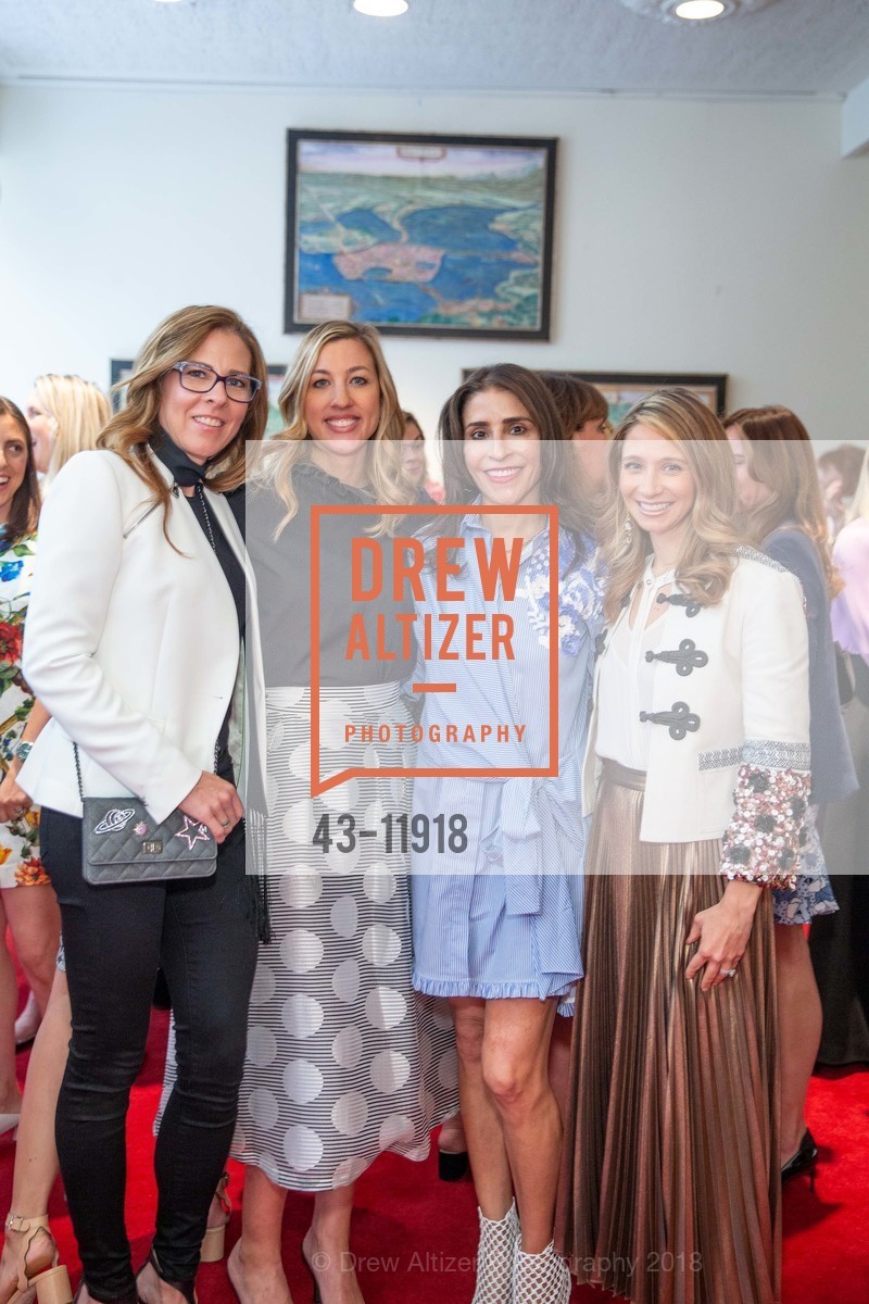 Carol Jeske, April Yarahmadi, Katherine Simon, Alicia Rockefeller, Children of Shelters' Annual Spring Luncheon, Villa Taverna. 27 Hotaling Place, May 15th, 2018, Photo #43-11918 Carol Jeske, April Yarahmadi, Katherine Simon, Alicia Rockefeller, Photo #43-11918