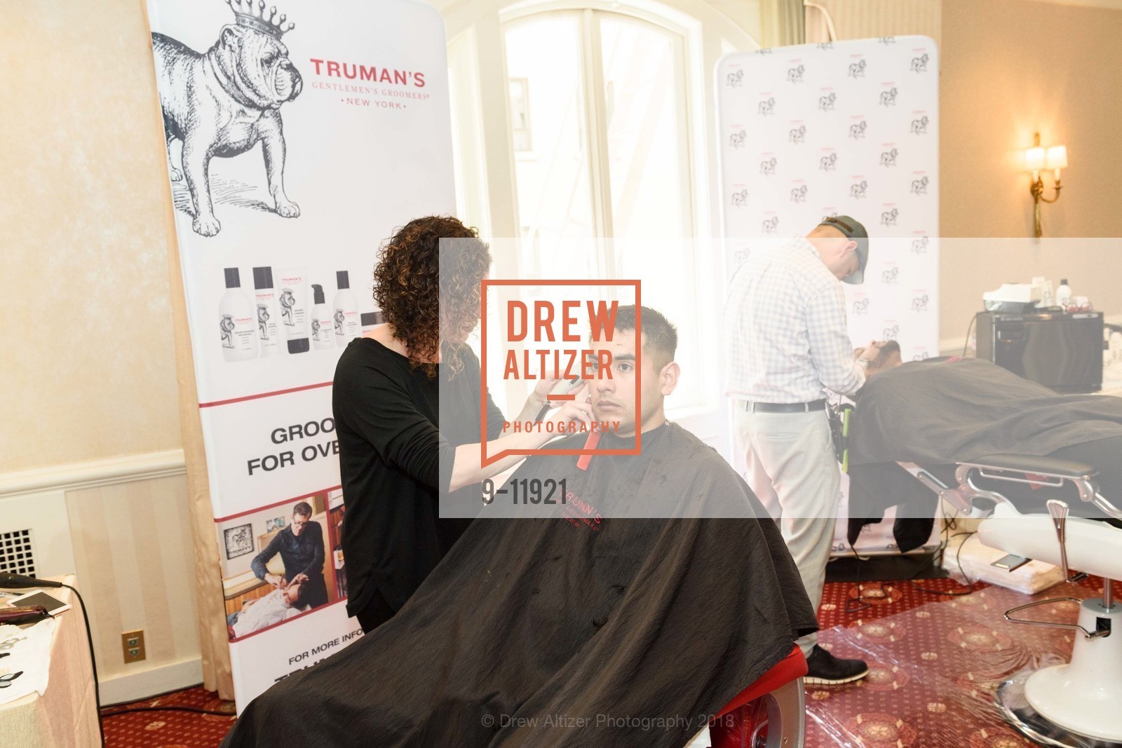 Roger Gamez, Lorraine Carlin, Stand Up For Heroes, Bay Area 2018 Veterans Makeovers, Mark Hopkins Hotel. 999 California Street, May 17th, 2018, Photo #9-11921 Roger Gamez, Lorraine Carlin, Photo #9-11921
