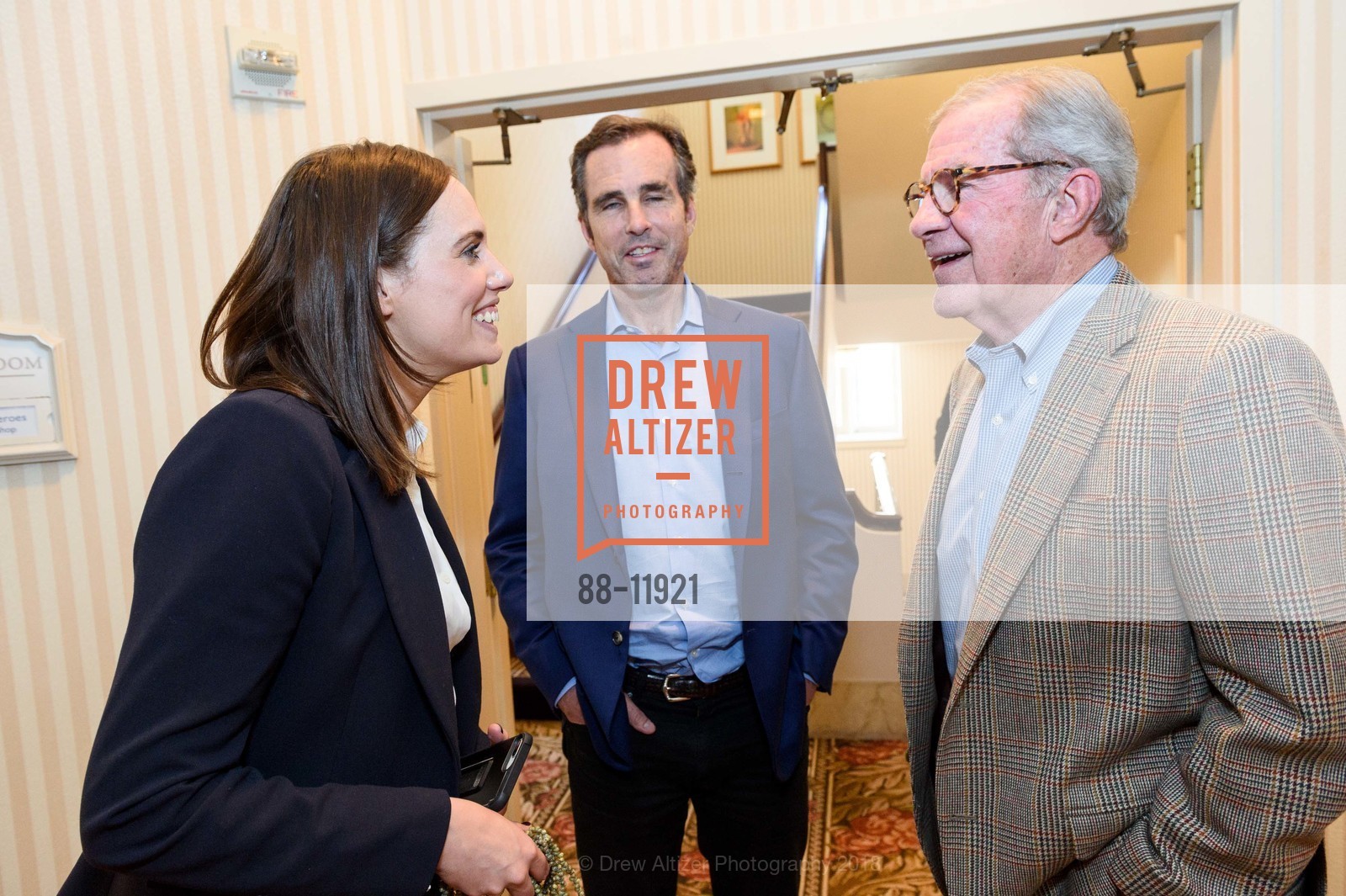 Anne Marie Dougherty, Bob Woodruff, Tom Hiltz, Photo #88-11921