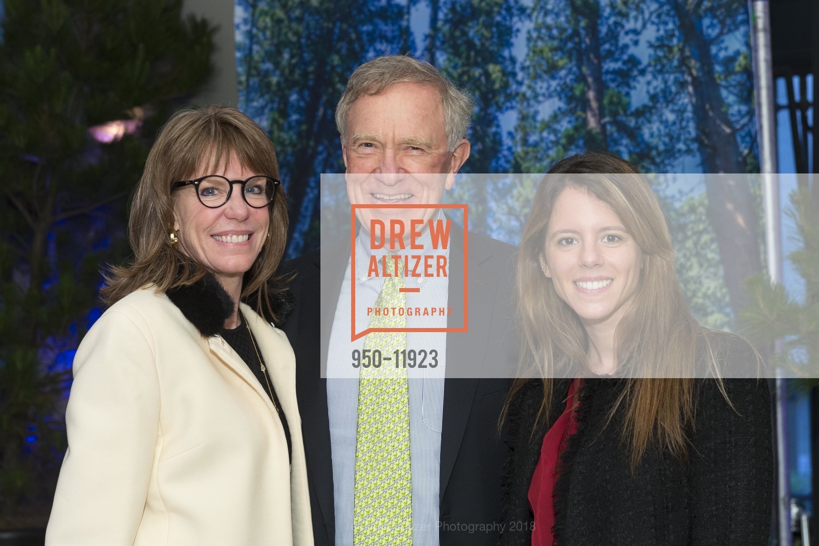Linda Hothem, Bill Poland, Natalia Weinberger, An Evening With NatureBridge Gala 2018, Bently Reserve. 301 Battery Street, May 17th, 2018, Photo #950-11923 Linda Hothem, Bill Poland, Natalia Weinberger, Photo #950-11923