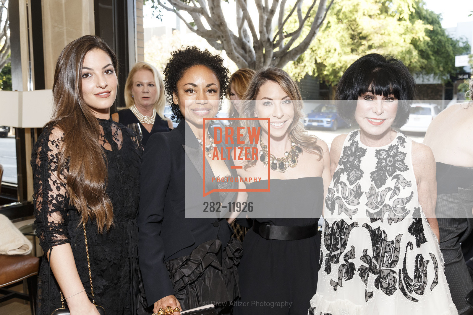 Chelsea Voudouris, Tanya Powell, Cassidy Mehlman, Marilyn Cabak, Alexander McQueen Dinner in Support of the St. Anthony’s Foundation, Spruce. 3640 Sacramento Street, Photo #282-11926 Chelsea Voudouris, Tanya Powell, Cassidy Mehlman, Marilyn Cabak, Photo #282-11926