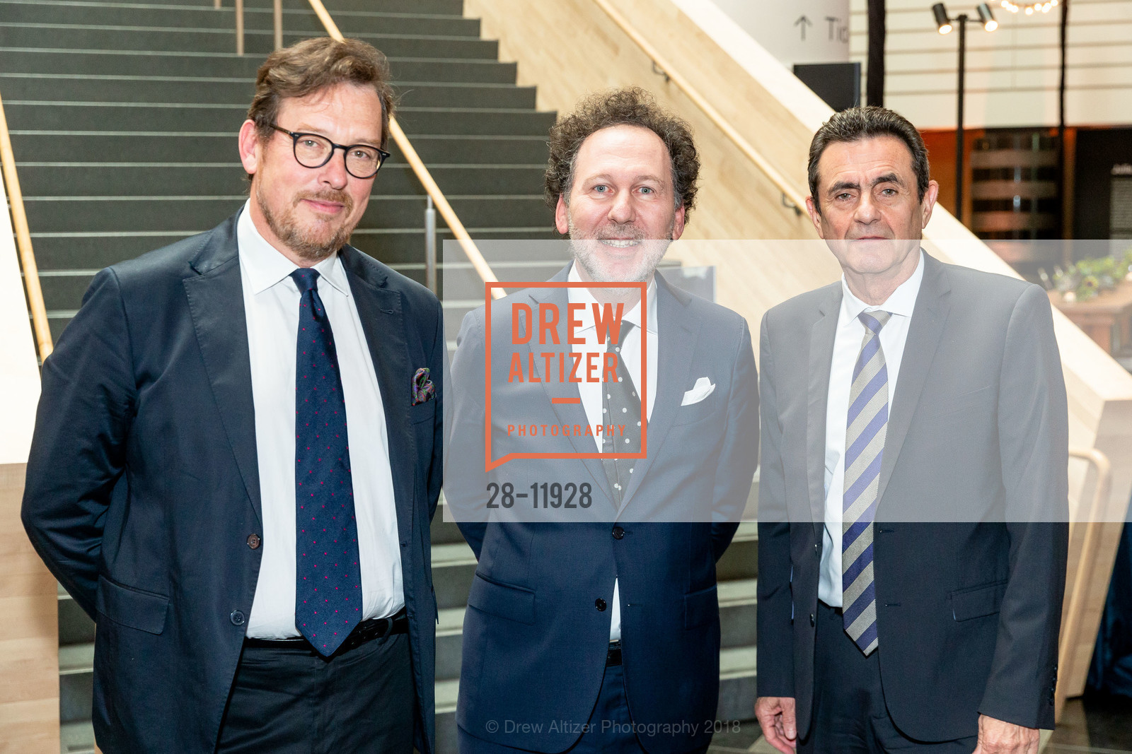 Michel Draguet, Charly Herscovici, Neal Benezra, Photo #28-11928