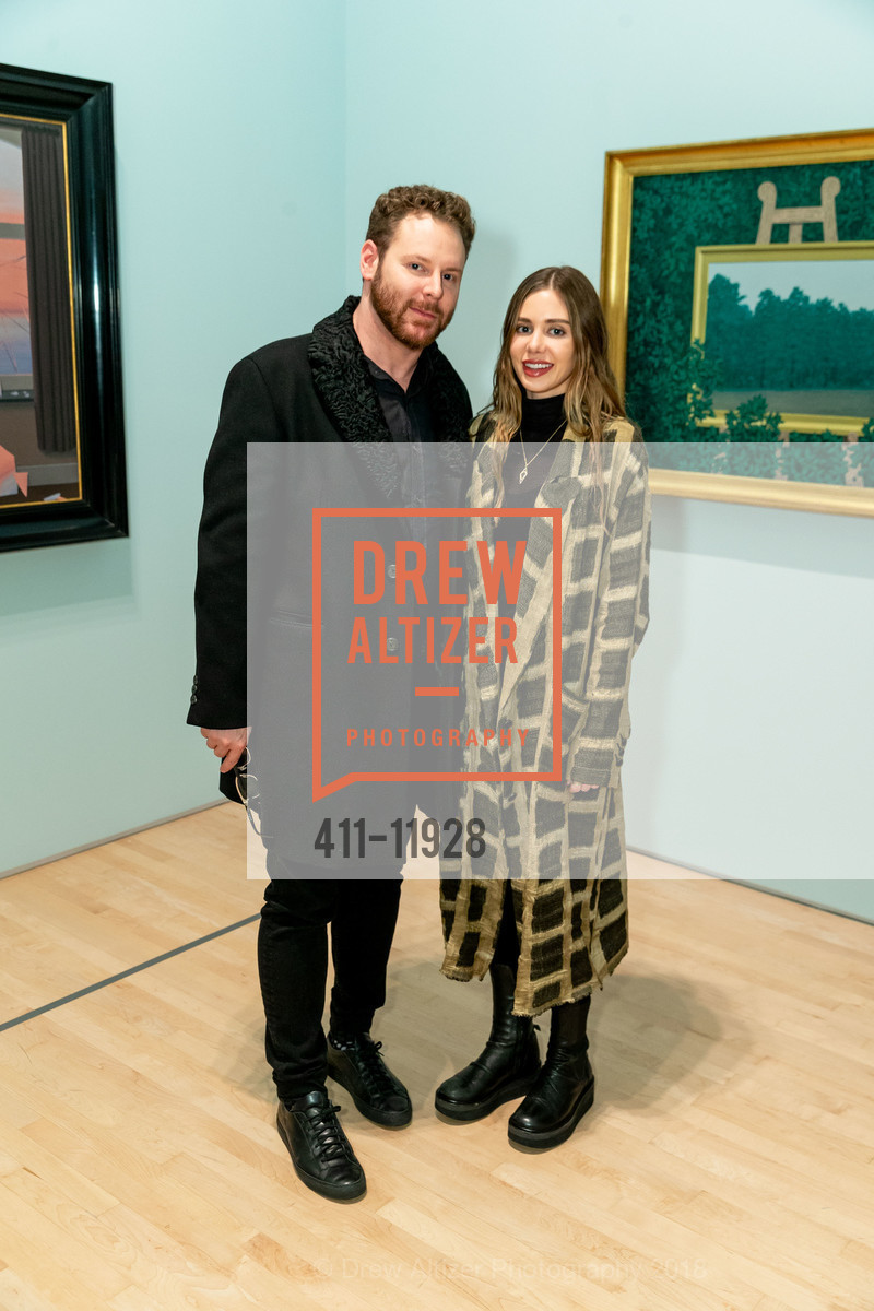 Sean Parker, Alexandra Parker, SFMOMA Magritte Opening, SFMOMA, May 16th, 2018, Photo #411-11928 Sean Parker, Alexandra Parker, Photo #411-11928