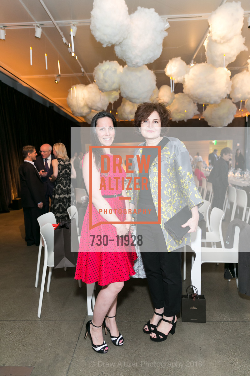 Katrina Roesch, Rebecca Rabinow, SFMOMA Magritte Opening, SFMOMA, May 16th, 2018, Photo #730-11928 Katrina Roesch, Rebecca Rabinow, Photo #730-11928