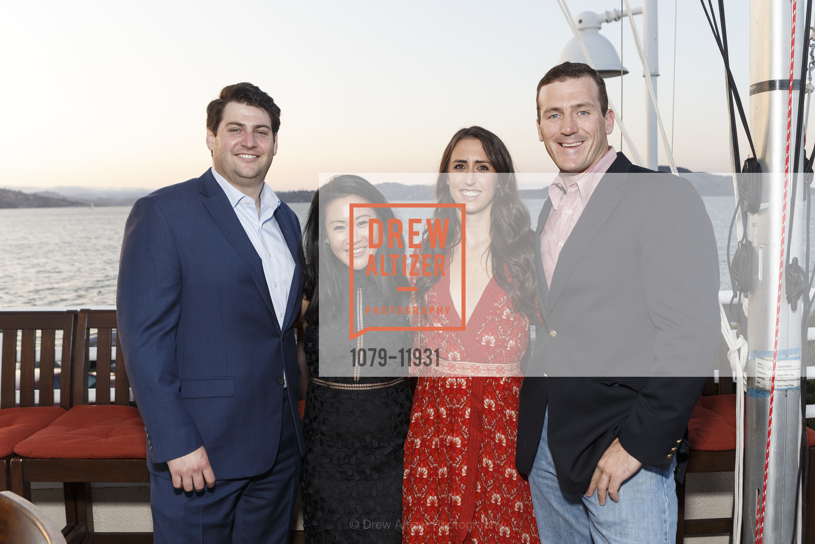 John Levin, Kelly Chang, Caroline Cutler, Lane Shipley, Yellowstone Foundation fundraiser benefiting Forever Young Patrons 2018, Golden Gate Yacht Club. 1 Yacht Road, Photo #1079-11931 John Levin, Kelly Chang, Caroline Cutler, Lane Shipley, Photo #1079-11931