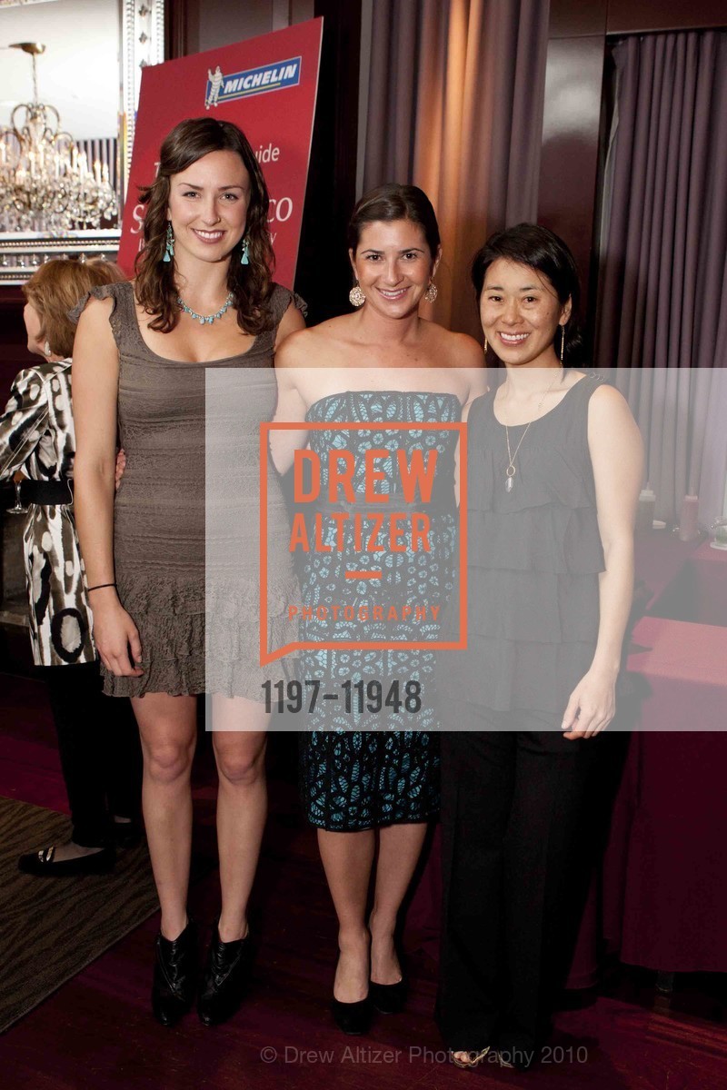 Rachel Bigby, Tara Cadloni, Janet Carter, MICHELIN Guide San Francisco, Bay Area & Wine Country 2011 Launch, US, October 27th, 2010, Photo #1197-11948 Rachel Bigby, Tara Cadloni, Janet Carter, Photo #1197-11948