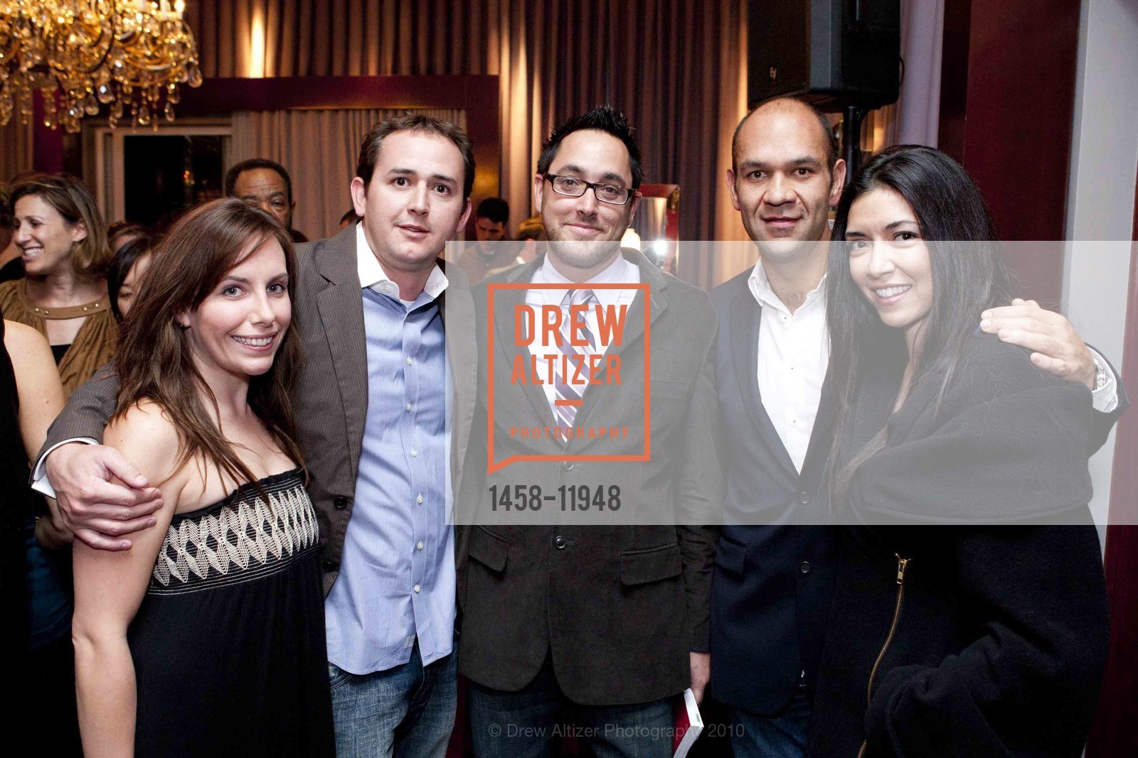 Tawnya Dorn, Nathaniel Dorn, Christopher Coscow, Patrick Davila, Carina Davila, MICHELIN Guide San Francisco, Bay Area & Wine Country 2011 Launch, US, October 27th, 2010, Photo #1458-11948 Tawnya Dorn, Nathaniel Dorn, Christopher Coscow, Patrick Davila, Carina Davila, Photo #1458-11948