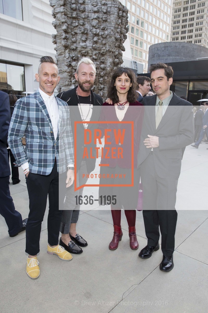 Jay Jeffers, Michael Purdy, Elisheva Biernoff, Luke Butler, SFMOMA Modern Ball 2016, SFMOMA. 151 3rd St, May 12th, 2016, Photo #1636-1195 Jay Jeffers, Michael Purdy, Elisheva Biernoff, Luke Butler, Photo #1636-1195