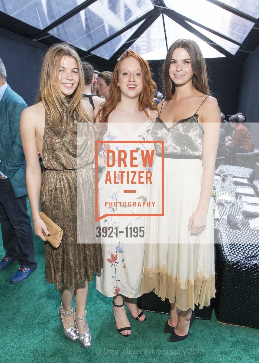 Charlotte Lindemann, Lee Bernstein, Emma Fisher, SFMOMA Modern Ball 2016, SFMOMA. 151 3rd St, May 12th, 2016, Photo #3921-1195 Charlotte Lindemann, Lee Bernstein, Emma Fisher, Photo #3921-1195