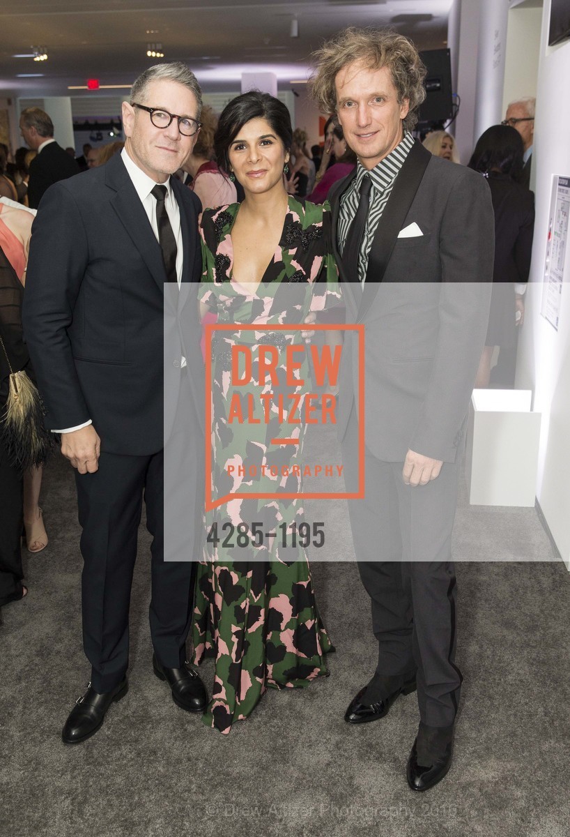 Steven Volpe, Manizeh Rimer, Yves Behar, SFMOMA Modern Ball 2016, SFMOMA. 151 3rd St, May 12th, 2016, Photo #4285-1195 Steven Volpe, Manizeh Rimer, Yves Behar, Photo #4285-1195
