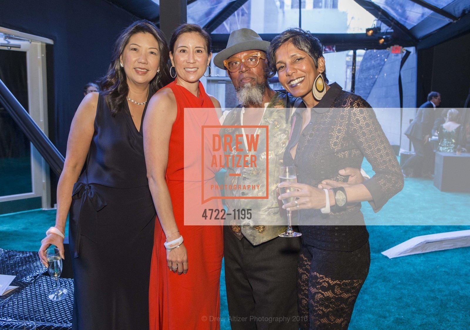 Philana Yu, Germaine Yokoyama-Heiliger, Louise Joanes-Allen, Kirk Allen, SFMOMA Modern Ball 2016, SFMOMA. 151 3rd St, May 12th, 2016, Photo #4722-1195 Philana Yu, Germaine Yokoyama-Heiliger, Louise Joanes-Allen, Kirk Allen, Photo #4722-1195