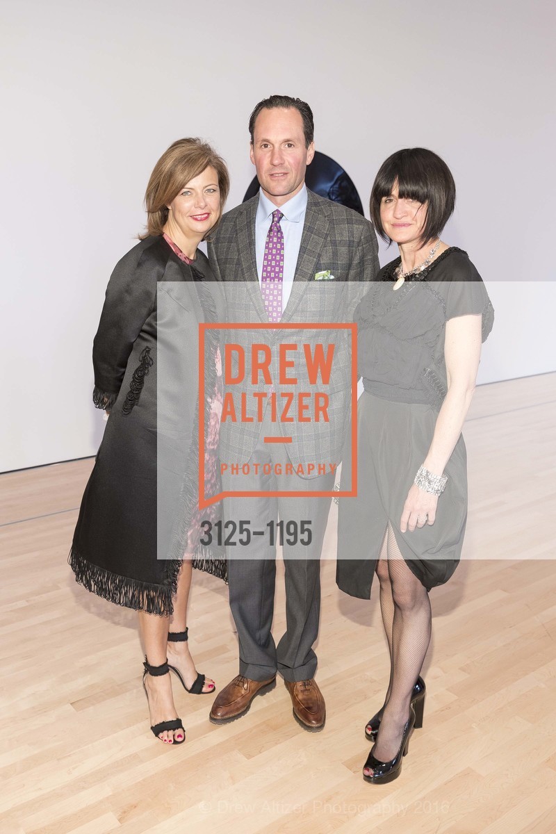 Lindsay Tusk, Michael Harrington, Amanda Michaels, SFMOMA Modern Ball 2016, SFMOMA. 151 3rd St, May 12th, 2016, Photo #3125-1195 Lindsay Tusk, Michael Harrington, Amanda Michaels, Photo #3125-1195