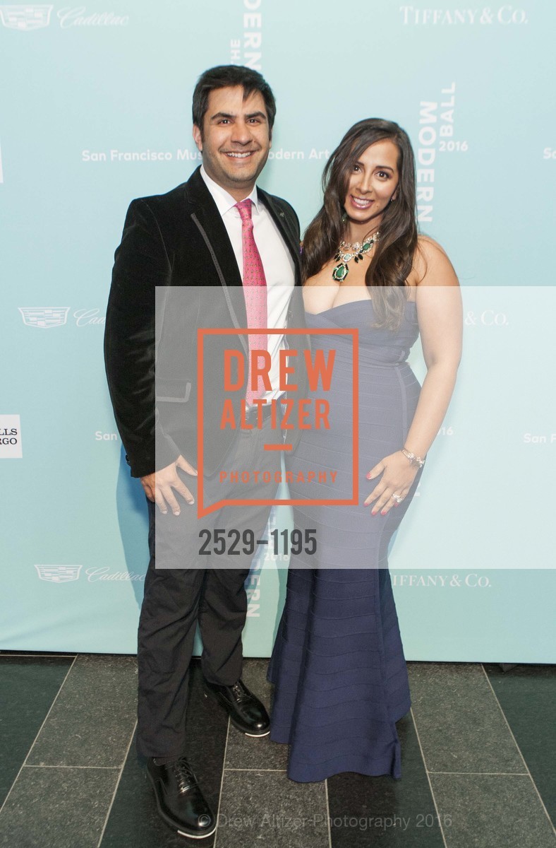 Neel Tolani, Neetu Tolani, SFMOMA Modern Ball 2016, SFMOMA. 151 3rd St, May 12th, 2016, Photo #2529-1195 Neel Tolani, Neetu Tolani, Photo #2529-1195