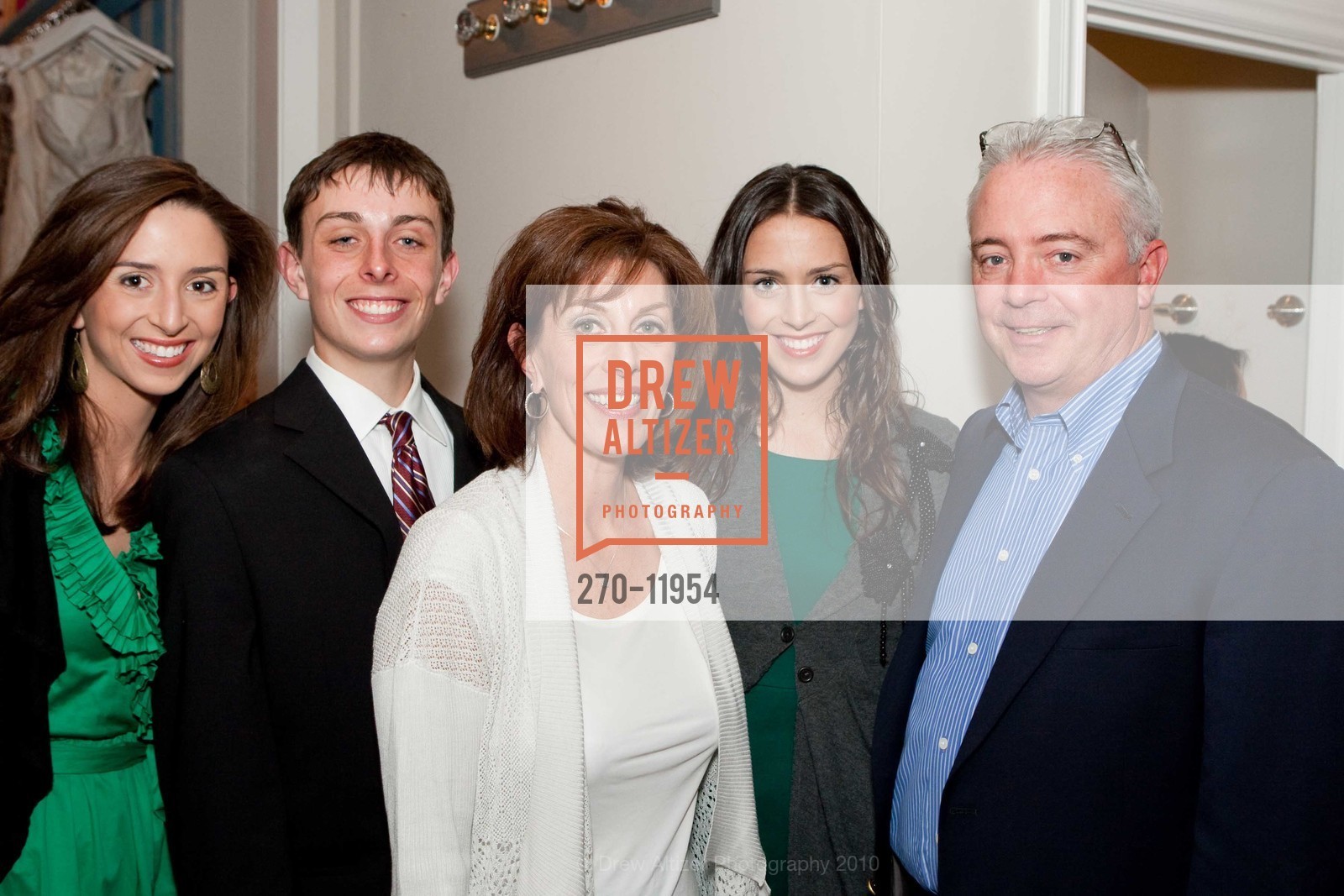Katie McGovern, Jack McGovern, Tina McGovern, Meagan McGovern, Ed McGovern, "Eye on Fashion" Benefiting Jack McGovern Coats' Disease Foundation, US, March 26th, 2010, Photo #270-11954 Katie McGovern, Jack McGovern, Tina McGovern, Meagan McGovern, Ed McGovern, Photo #270-11954