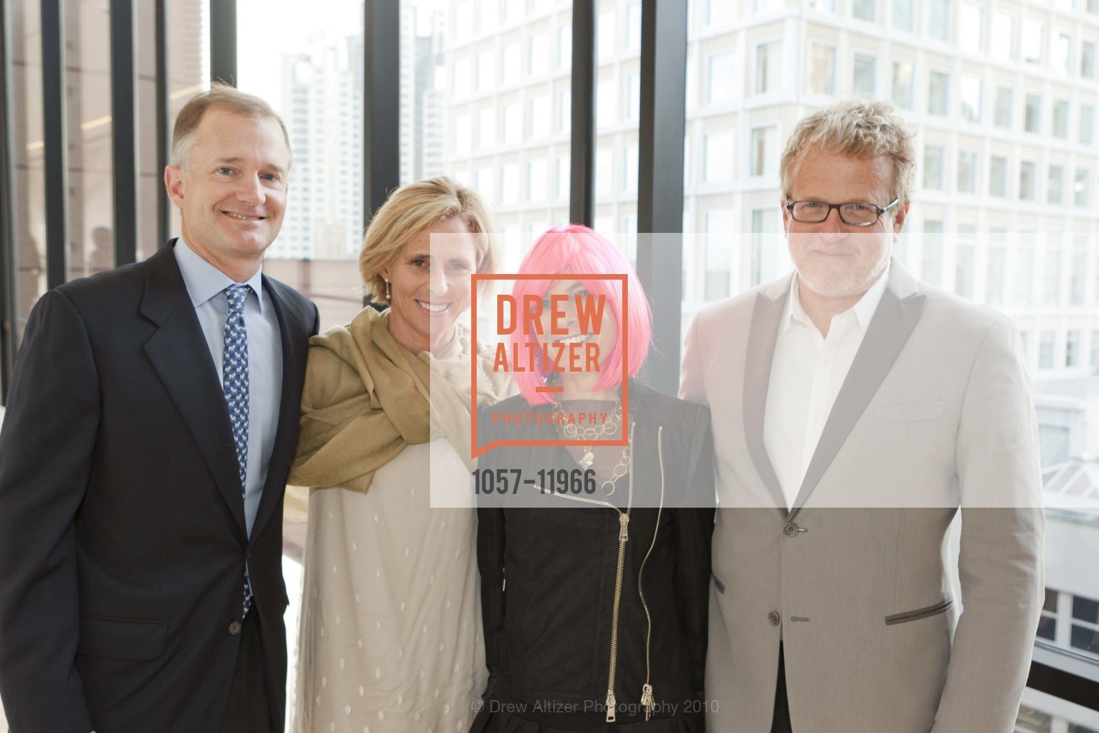 Ted Williams, Lisa Williams, Susan Swig, Brad Cloepfil, The San Francisco Museum of Modern Art Celebrates 75 years with the 2010 Modern Ball, US, May 15th, 2010, Photo #1057-11966 Ted Williams, Lisa Williams, Susan Swig, Brad Cloepfil, Photo #1057-11966