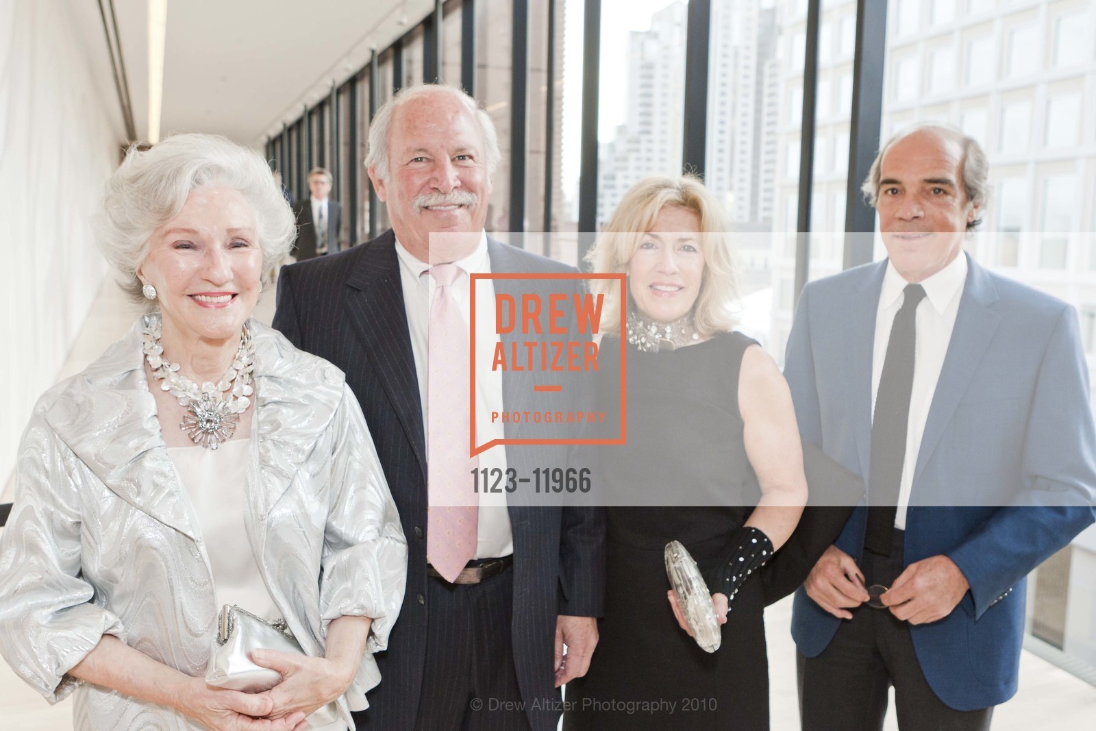 Elaine McKeon, Mark Krinsky, Cathy Topham, Ned Topham, The San Francisco Museum of Modern Art Celebrates 75 years with the 2010 Modern Ball, US, May 15th, 2010, Photo #1123-11966 Elaine McKeon, Mark Krinsky, Cathy Topham, Ned Topham, Photo #1123-11966