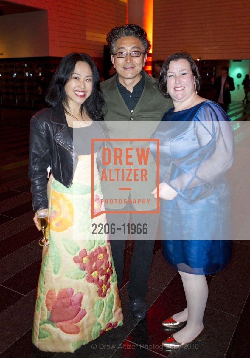 Colleen Quen, Rick Lee, Libby Garrison, The San Francisco Museum of Modern Art Celebrates 75 years with the 2010 Modern Ball, US, May 15th, 2010, Photo #2206-11966 Colleen Quen, Rick Lee, Libby Garrison, Photo #2206-11966