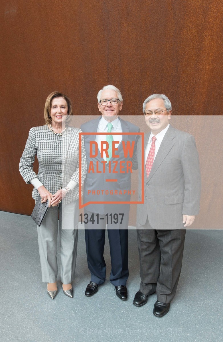 Nancy Pelosi, Charles Schwab, Ed Lee, Photo #1341-1197