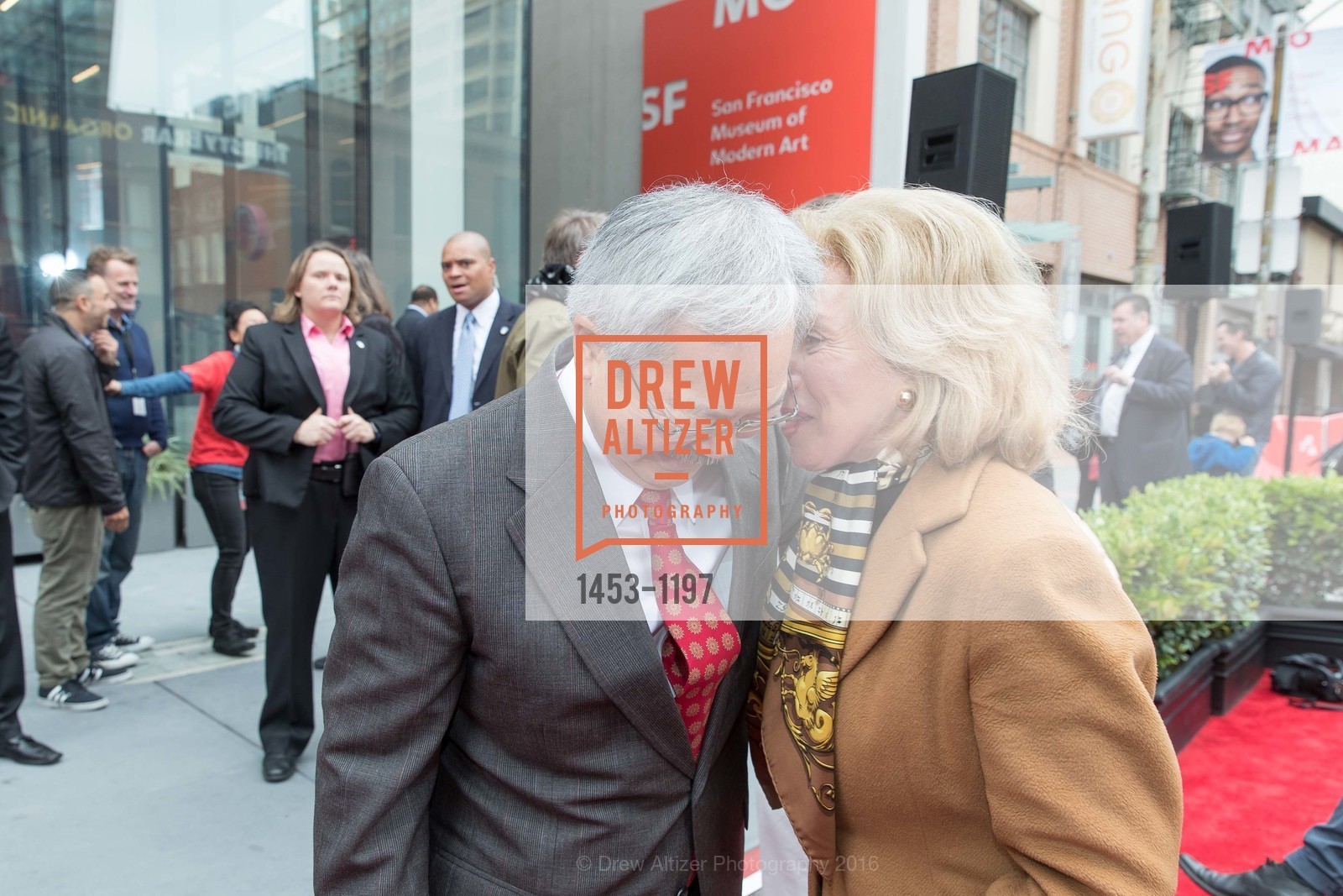 Ed Lee, SFMOMA Ribbon Cutting Opening Day, SFMOMA. 151 3rd St, December 12th, 2017, Photo #1453-1197 Ed Lee, Photo #1453-1197