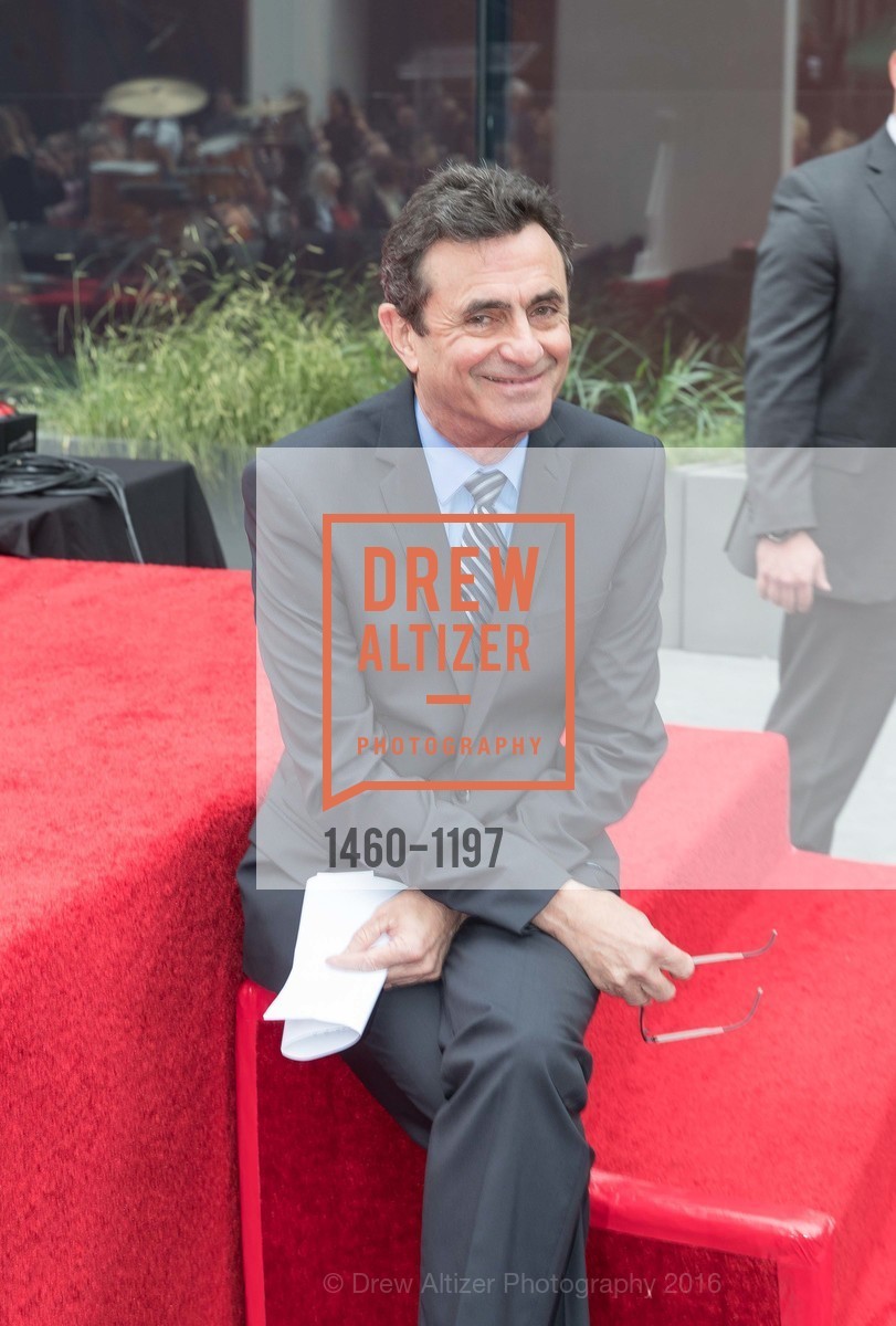 Neal Benezra, SFMOMA Ribbon Cutting Opening Day, SFMOMA. 151 3rd St, May 13th, 2016, Photo #1460-1197 Neal Benezra, Photo #1460-1197