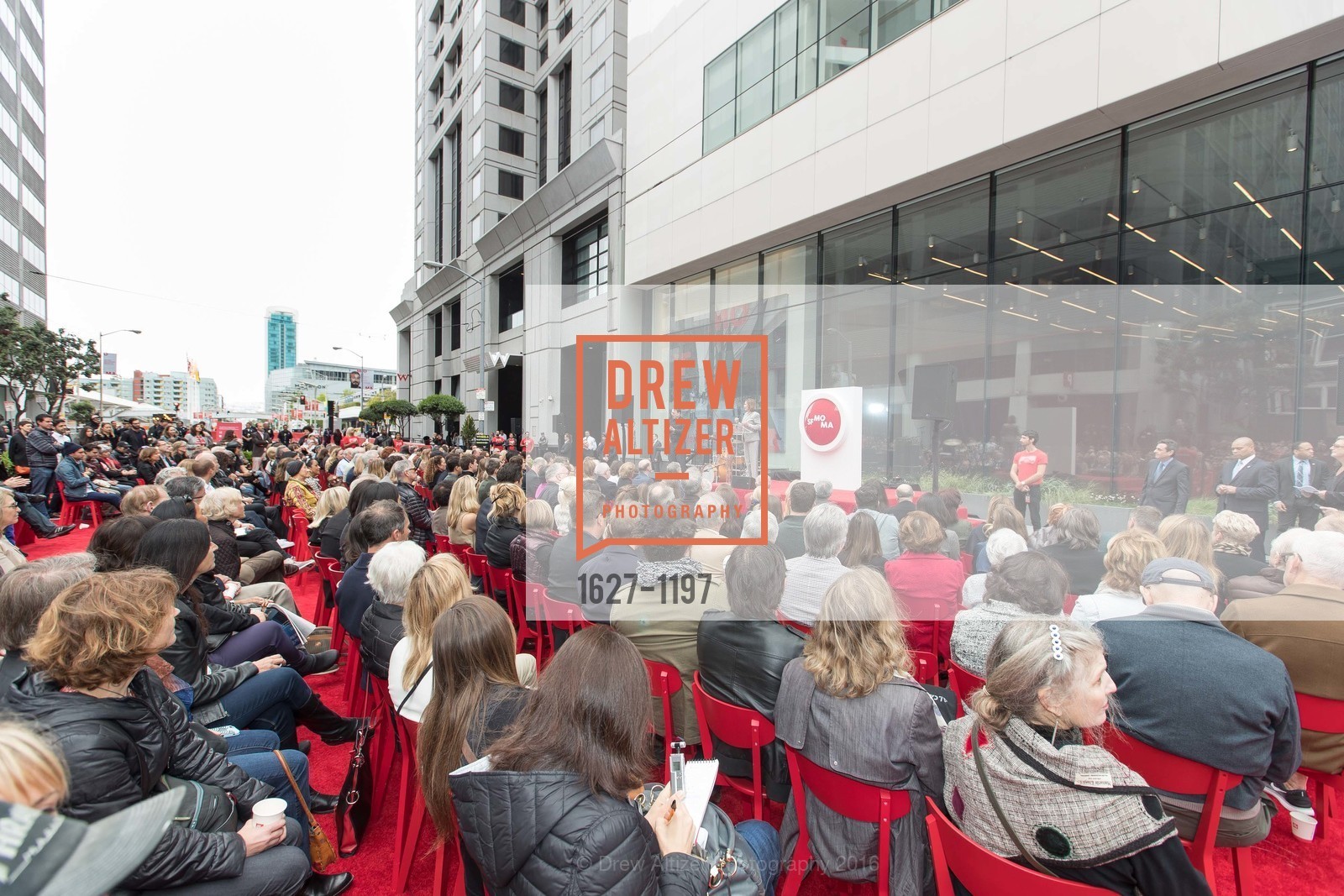 Atmosphere, SFMOMA Ribbon Cutting Opening Day, SFMOMA. 151 3rd St, May 13th, 2016, Photo #1627-1197 Atmosphere, Photo #1627-1197
