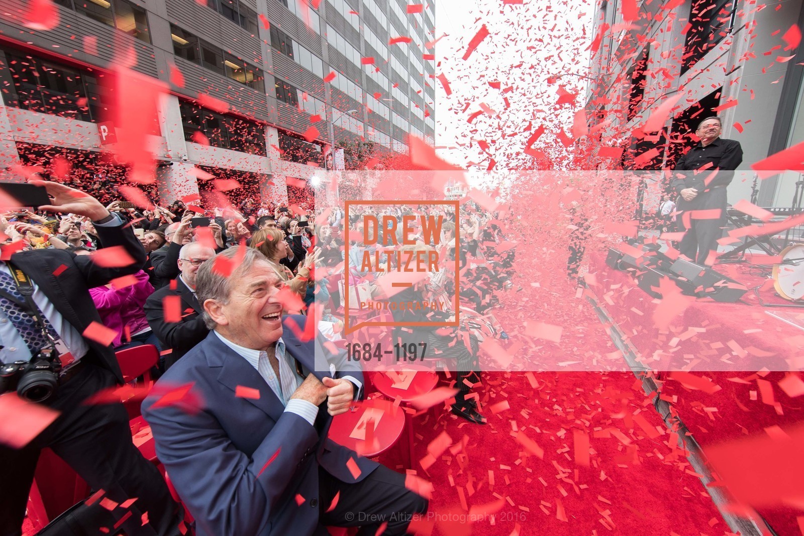 Paul Pelosi, SFMOMA Ribbon Cutting Opening Day, SFMOMA. 151 3rd St, May 13th, 2016, Photo #1684-1197 Paul Pelosi, Photo #1684-1197