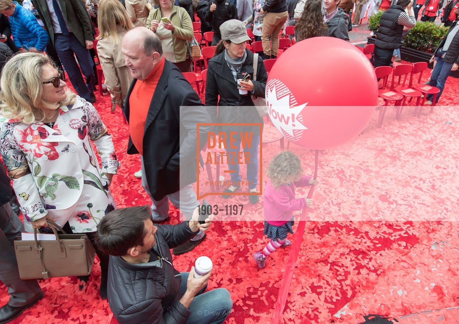 Atmosphere, SFMOMA Ribbon Cutting Opening Day, SFMOMA. 151 3rd St, May 13th, 2016, Photo #1903-1197 Atmosphere, Photo #1903-1197