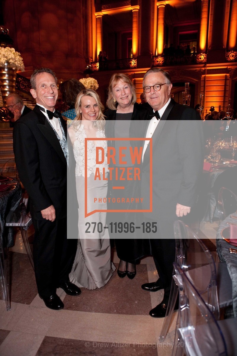 Jim Marver, Jane Mudge, Gail Smelick, Bob Smelick, SF Ballet Opening Night Gala: Silver Celebration, US, January 21st, 2010, Photo #270-11996-185 Jim Marver, Jane Mudge, Gail Smelick, Bob Smelick, Photo #270-11996-185