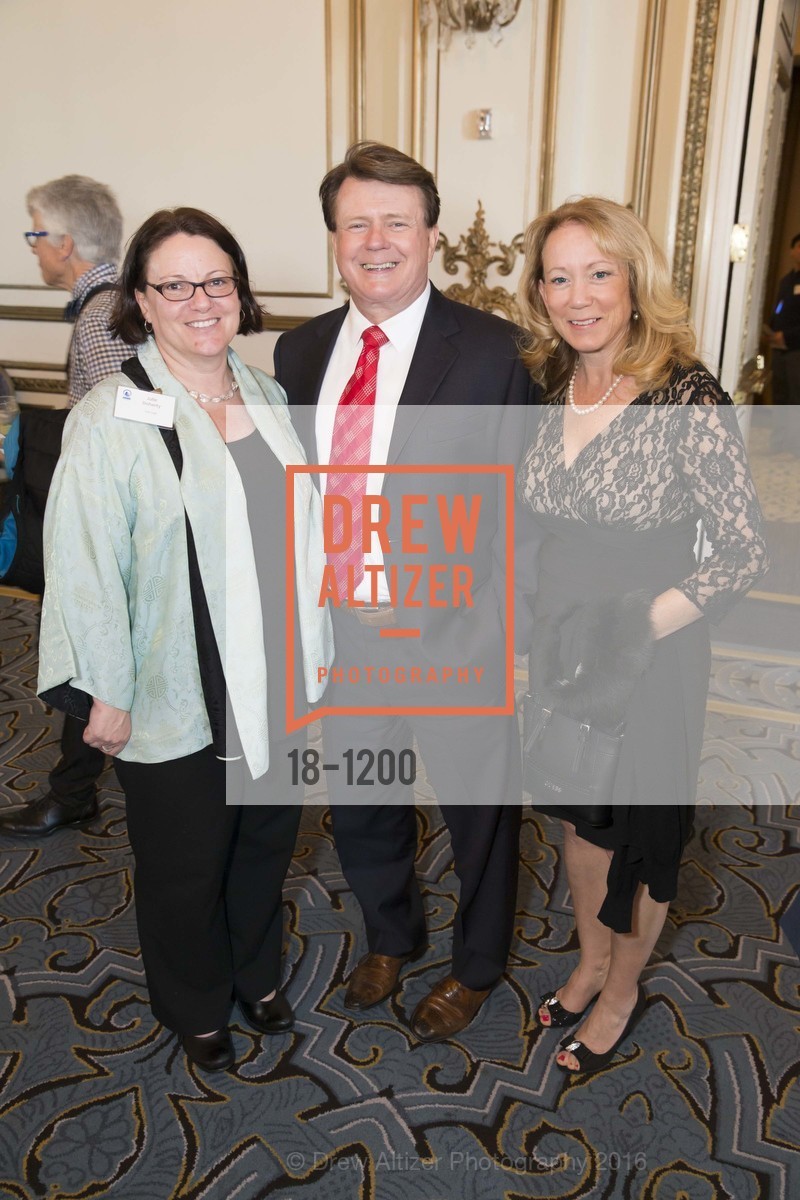 Julie Doherty, Michael Finney, Brenda Finney, TNDC's 35th Annual Birthday Dinner, The Fairmont. 950 Mason Street San Francisco, CA 94108, May 17th, 2016, Photo #18-1200 Julie Doherty, Michael Finney, Brenda Finney, Photo #18-1200