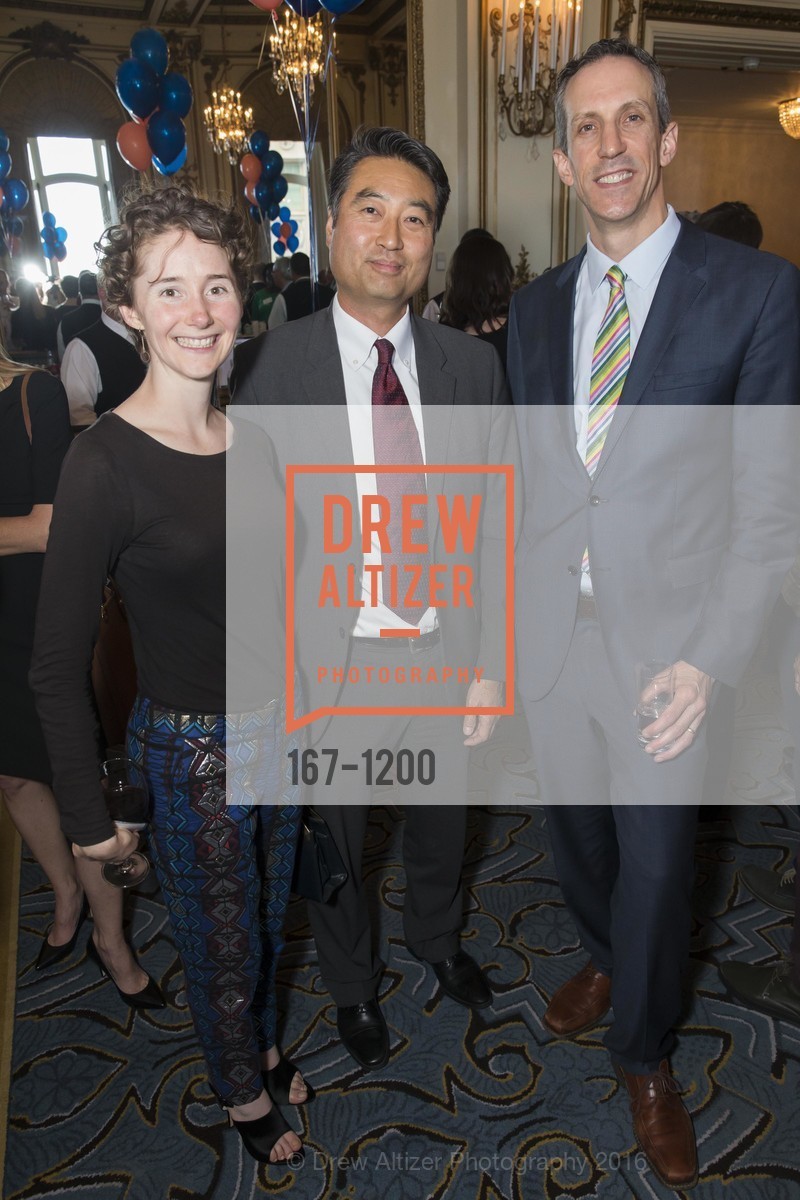 Joanna Ladd, John Kauh, Gabe Fire, TNDC's 35th Annual Birthday Dinner, The Fairmont. 950 Mason Street San Francisco, CA 94108, May 17th, 2016, Photo #167-1200 Joanna Ladd, John Kauh, Gabe Fire, Photo #167-1200