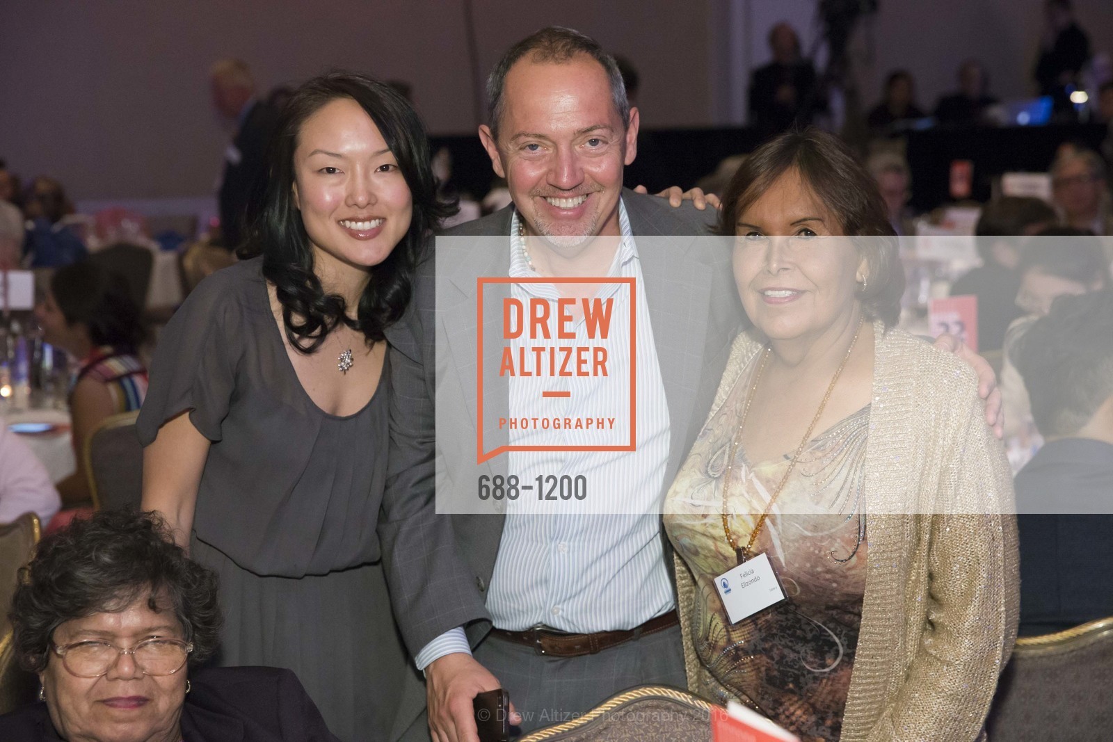 Jane Kim, Bevan Dufty, Felicia Elizondo, TNDC's 35th Annual Birthday Dinner, The Fairmont. 950 Mason Street San Francisco, CA 94108, May 17th, 2016, Photo #688-1200 Jane Kim, Bevan Dufty, Felicia Elizondo, Photo #688-1200