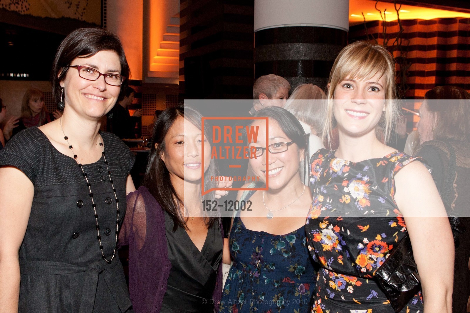 Erin O'Toole, Alice Koh, Erika Abad, Linda Leckart, SFMOMA OPENING RECEPTION FOR "EXPOSED" and "CARTIER-BRESSON", US, October 28th, 2010, Photo #152-12002 Erin O'Toole, Alice Koh, Erika Abad, Linda Leckart, Photo #152-12002