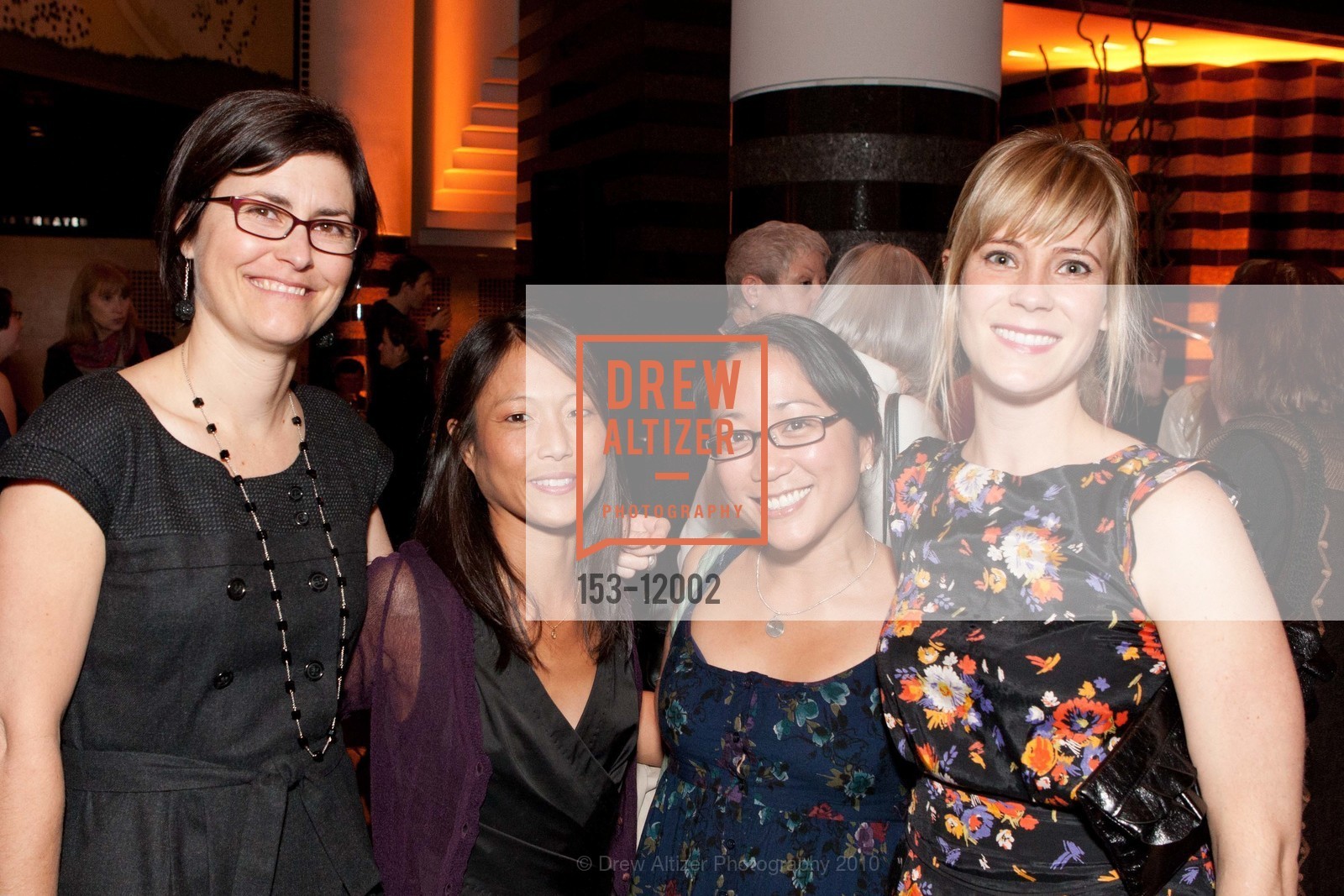 Erin O'Toole, Alice Koh, Erika Abad, Linda Leckart, SFMOMA OPENING RECEPTION FOR "EXPOSED" and "CARTIER-BRESSON", US, October 28th, 2010, Photo #153-12002 Erin O'Toole, Alice Koh, Erika Abad, Linda Leckart, Photo #153-12002