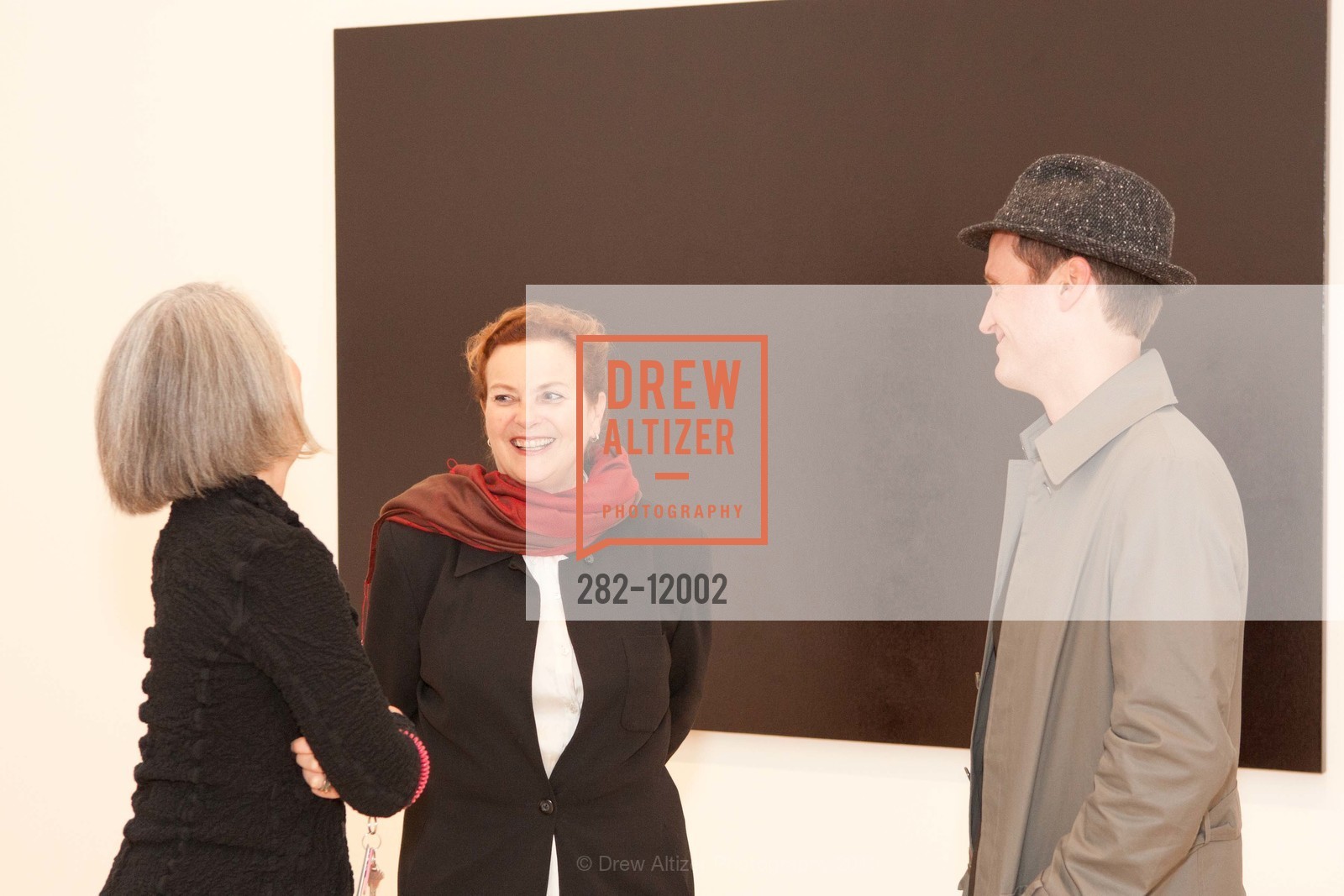 Sandy Phillips, Judith Freeman, Oliver Lutz, SFMOMA OPENING RECEPTION FOR "EXPOSED" and "CARTIER-BRESSON", US, October 28th, 2010, Photo #282-12002 Sandy Phillips, Judith Freeman, Oliver Lutz, Photo #282-12002