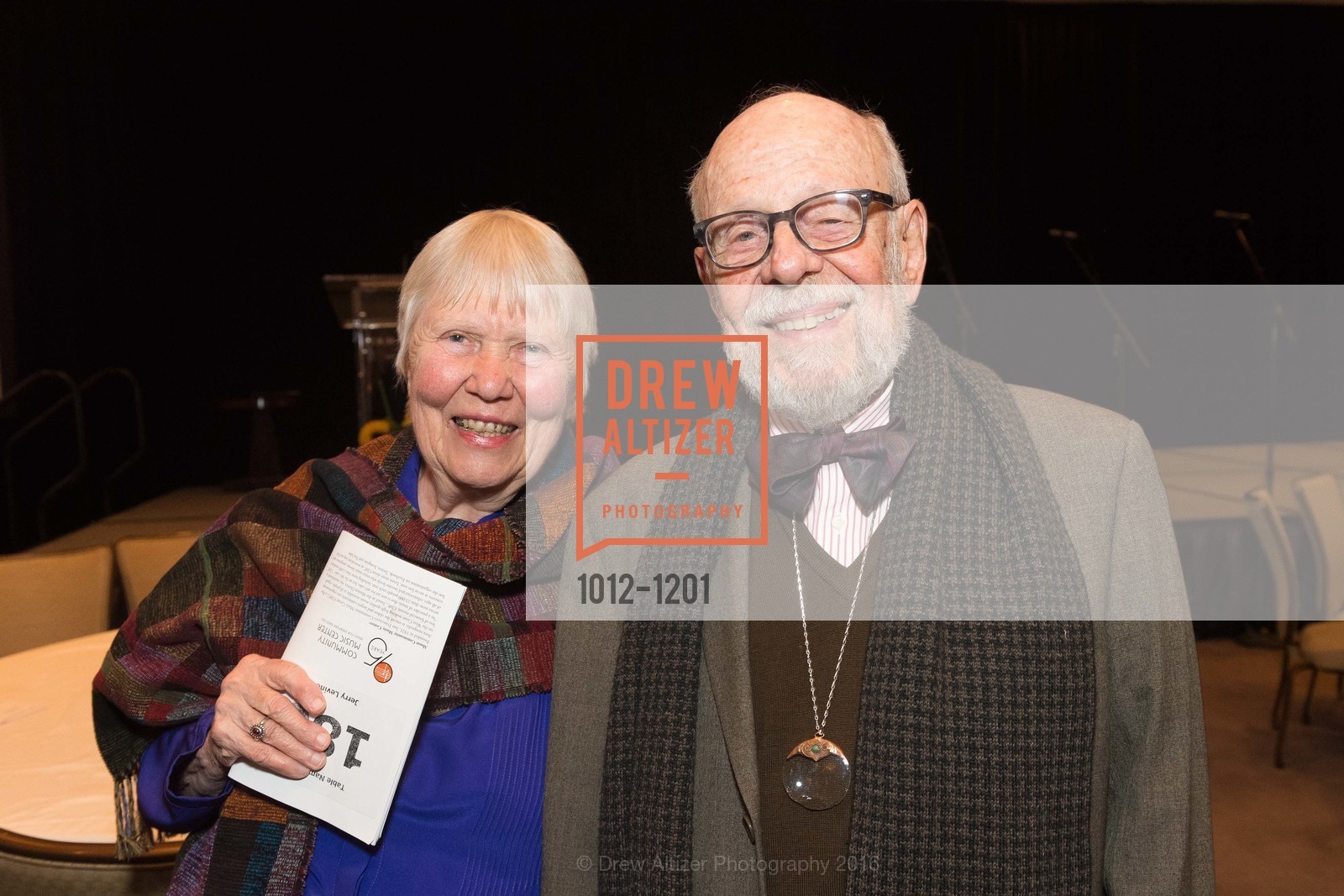 Toby Levine, Jerry Levine, A Salute to the Joy of Making Music: Community Music Center's Annual Spring Gala, The Four Seasons Hotel, SF, May 13th, 2016, Photo #1012-1201 Toby Levine, Jerry Levine, Photo #1012-1201