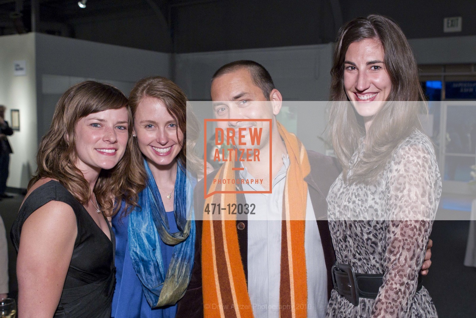 Melissa Bernabei, Katie Patton, Roman Frey, Beth Bearden, HEADLANDS Benefit Art Auction, US, June 3rd, 2010, Photo #471-12032 Melissa Bernabei, Katie Patton, Roman Frey, Beth Bearden, Photo #471-12032