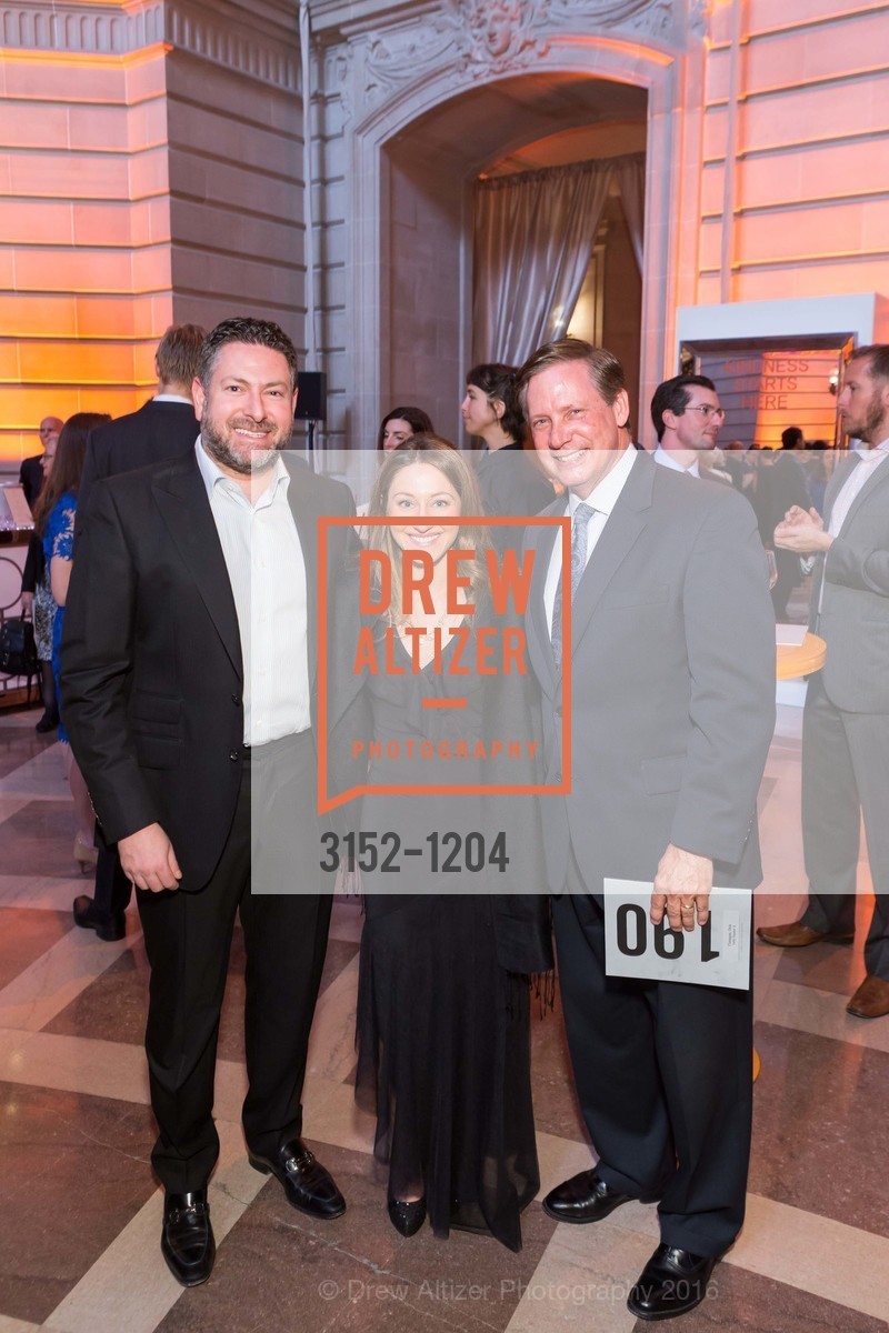 Will Weinstein, Pinar Urban, Dick Flanagan, Humankindness Gala, City Hall, May 19th, 2016, Photo #3152-1204 Will Weinstein, Pinar Urban, Dick Flanagan, Photo #3152-1204