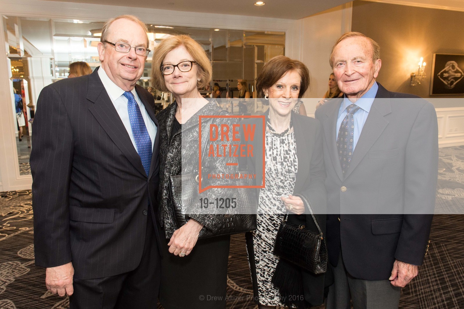 Harry Kurrie, Mary Kurrie, Violet Marshall, Griffith Marshall, Junior League of San Francisco's WATCH Luncheon, The Ritz Carlton, May 20th, 2016, Photo #19-1205 Harry Kurrie, Mary Kurrie, Violet Marshall, Griffith Marshall, Photo #19-1205