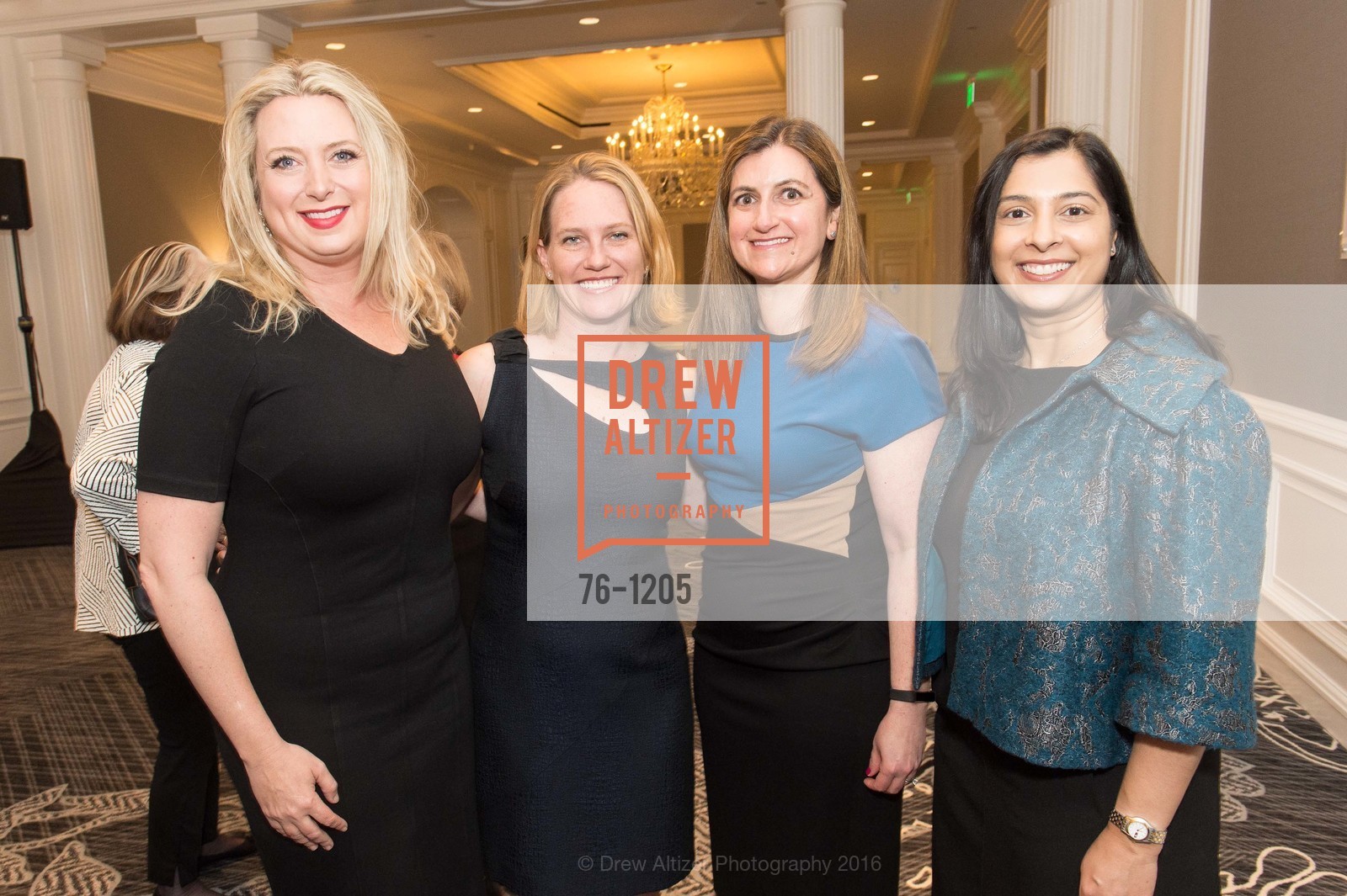 Jennifer Kurrie, Susie Berg, Tina Romine, Lata Prabhakar, Junior League of San Francisco's WATCH Luncheon, The Ritz Carlton, May 20th, 2016, Photo #76-1205 Jennifer Kurrie, Susie Berg, Tina Romine, Lata Prabhakar, Photo #76-1205